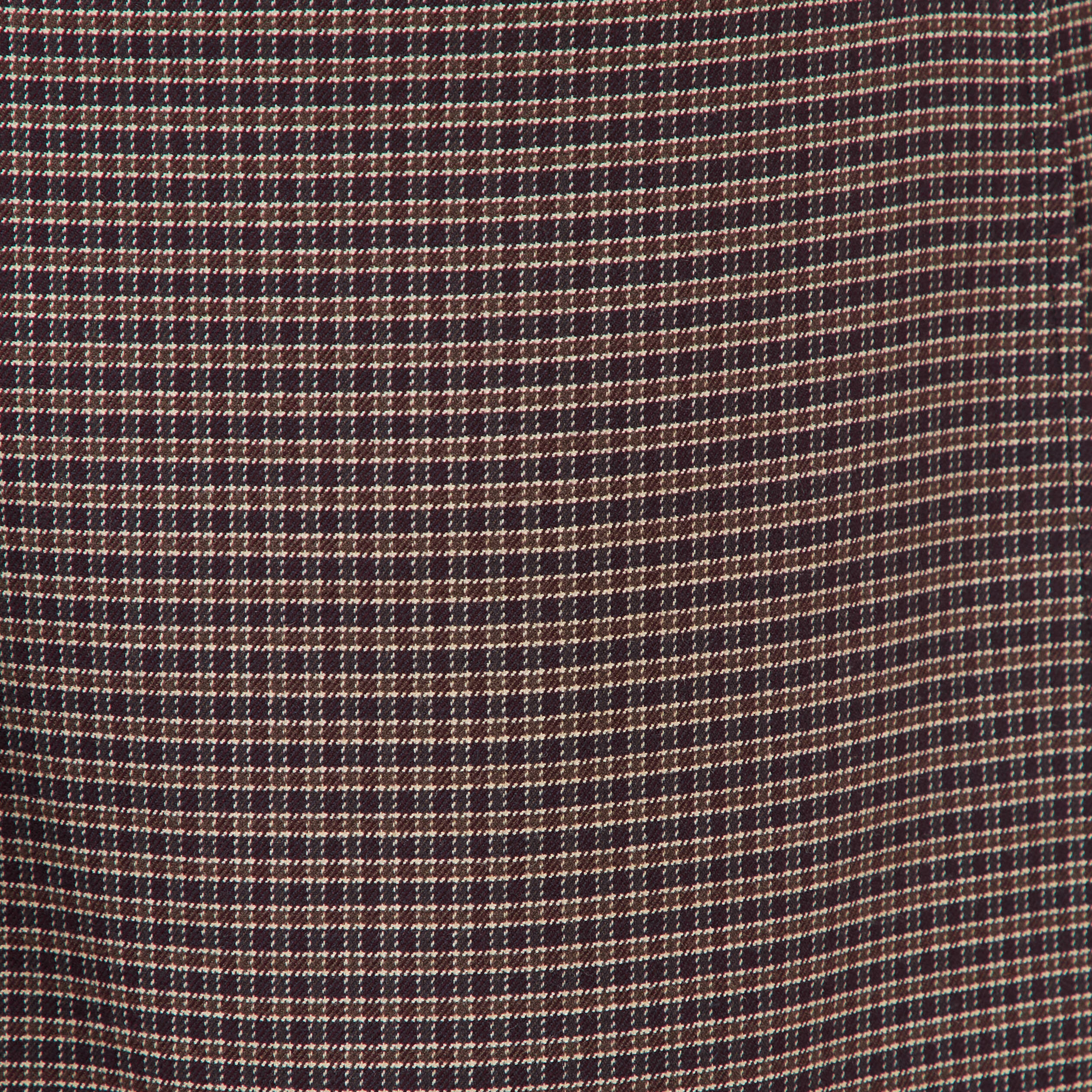 Mini-jupe droite courte marron femme