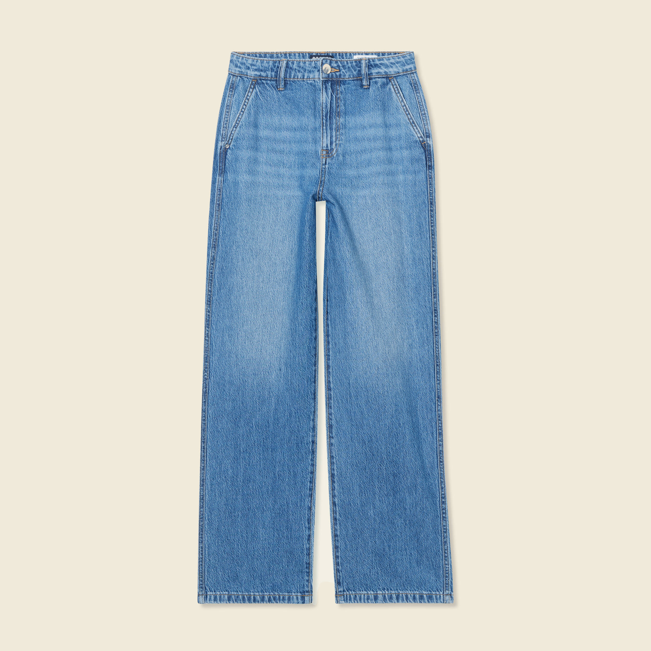 jeans boyfriend 78eme denim stone femme Jeans boyfriend 7/8ème denim stone femme