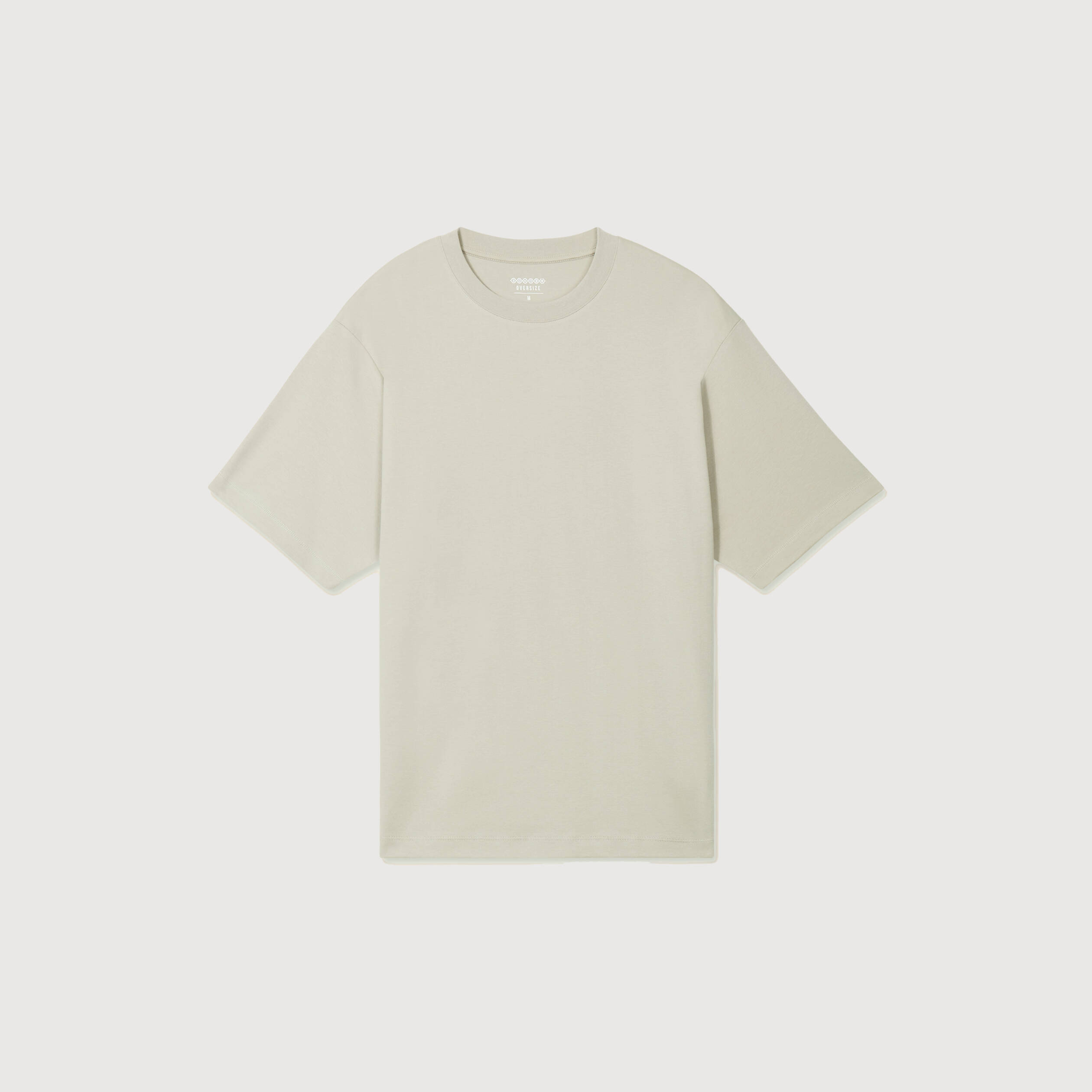 T-shirt manches courtes beige homme