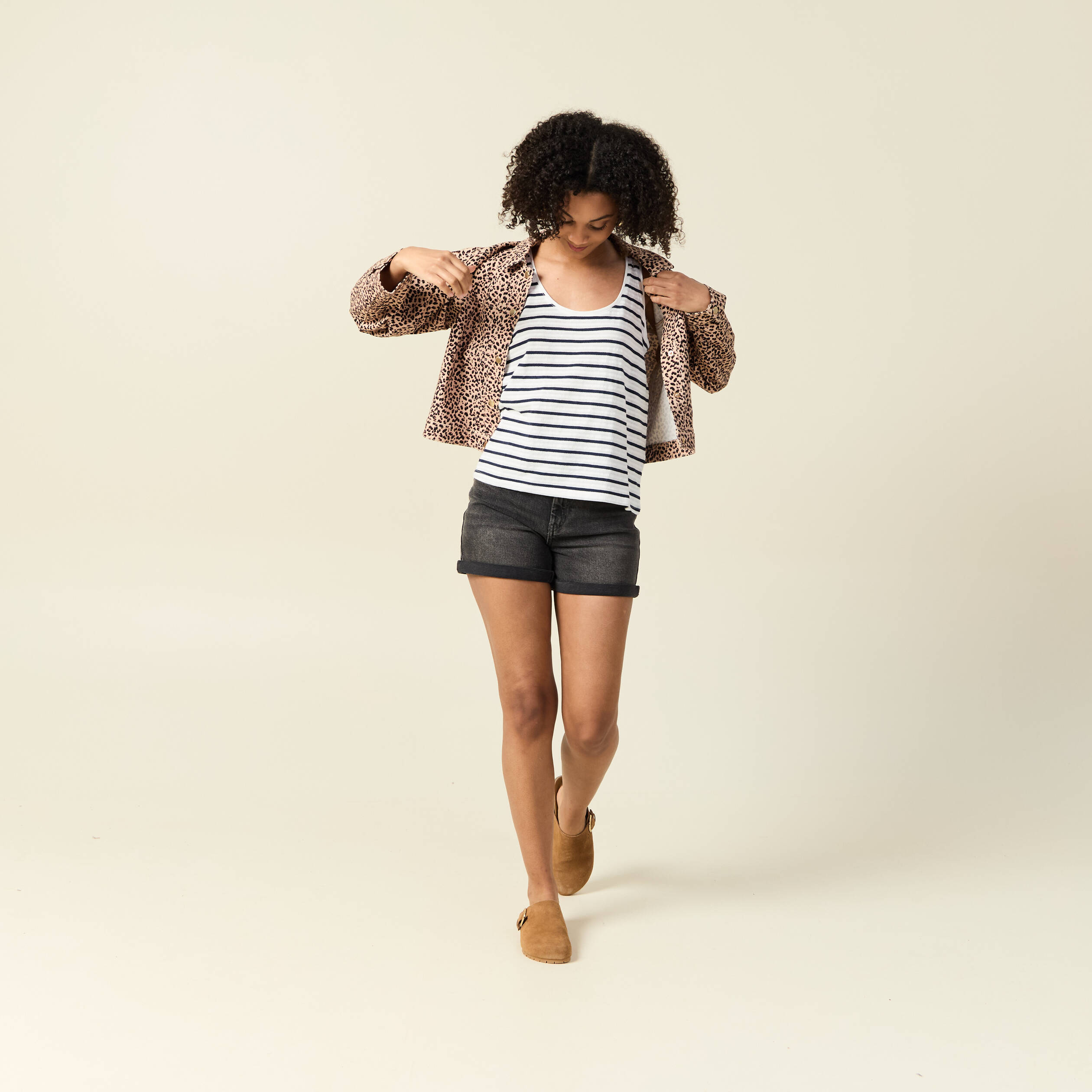 blouson boutonne camel femme Blouson boutonné camel femme
