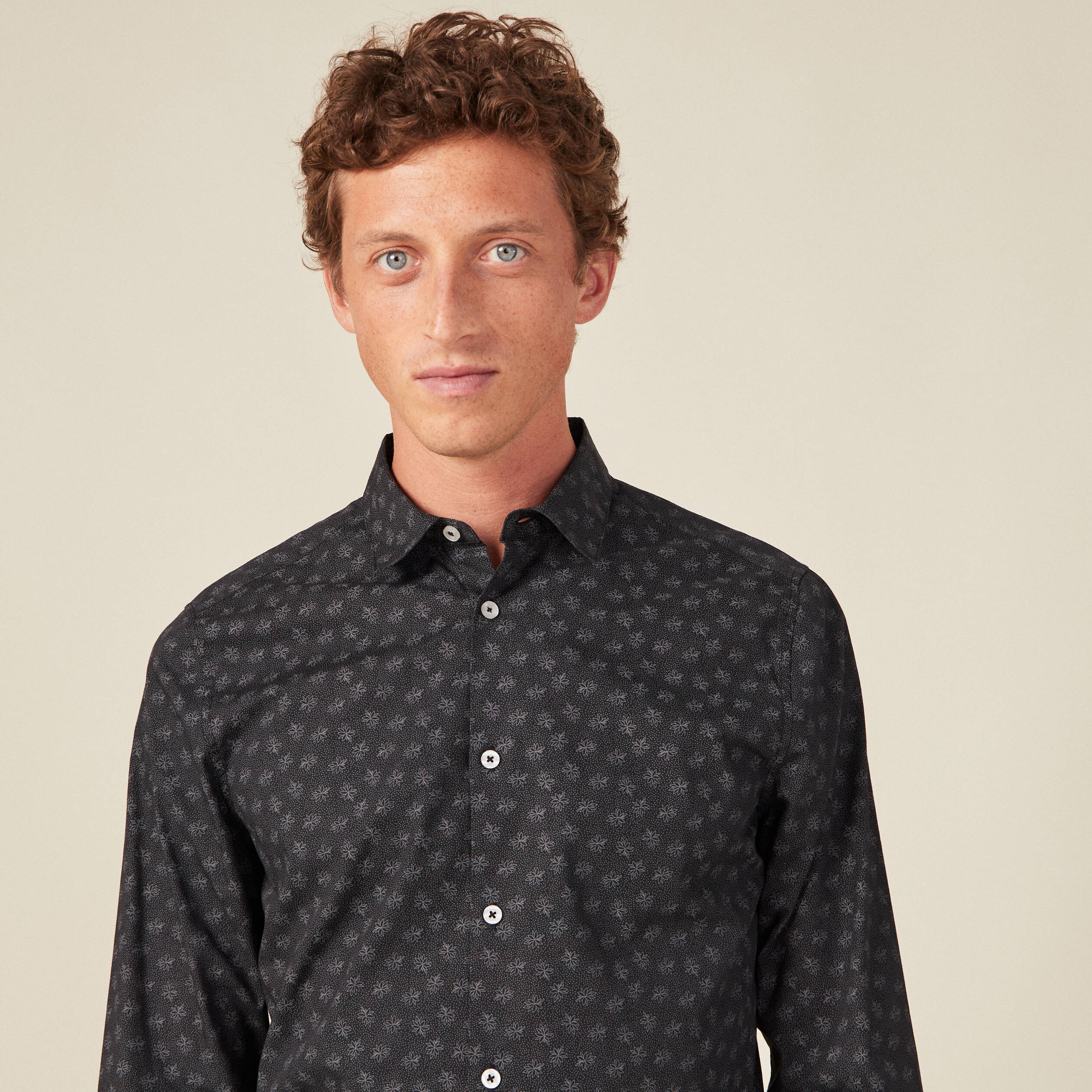 Chemise noir homme