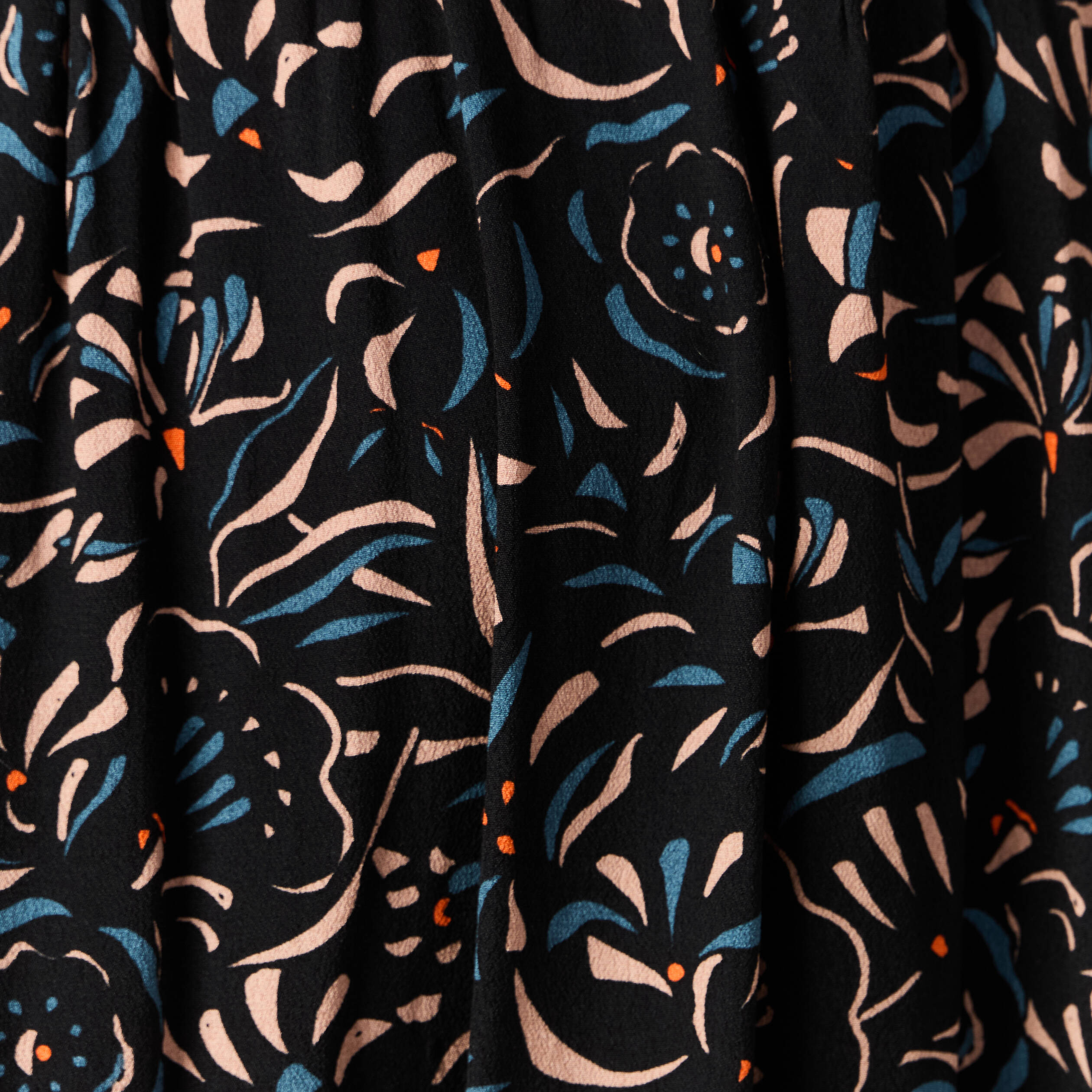 robe evasee manches 34 noir femme Robe évasée manches 3/4 noir femme