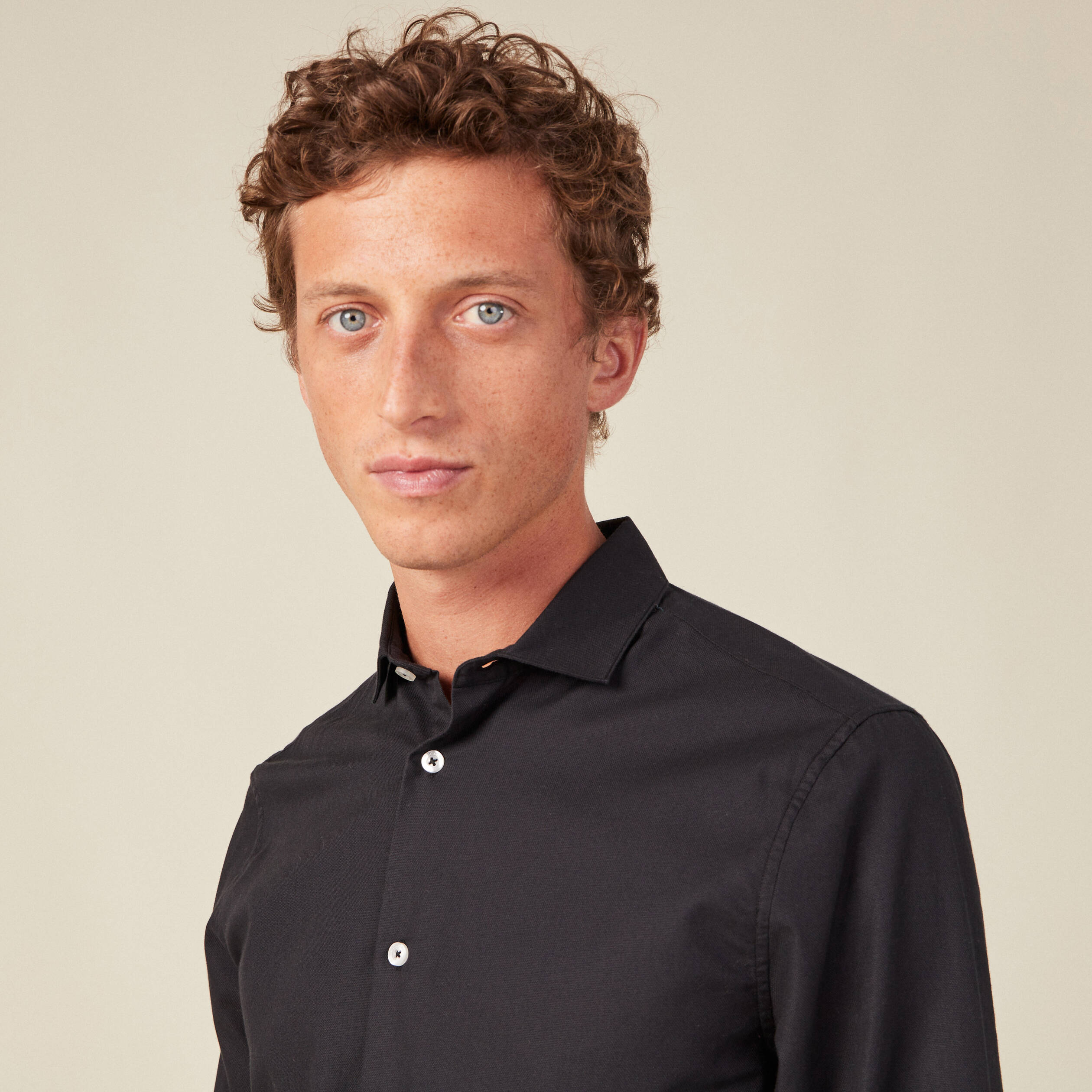 chemise eco responsable noir homme Chemise éco-responsable noir homme