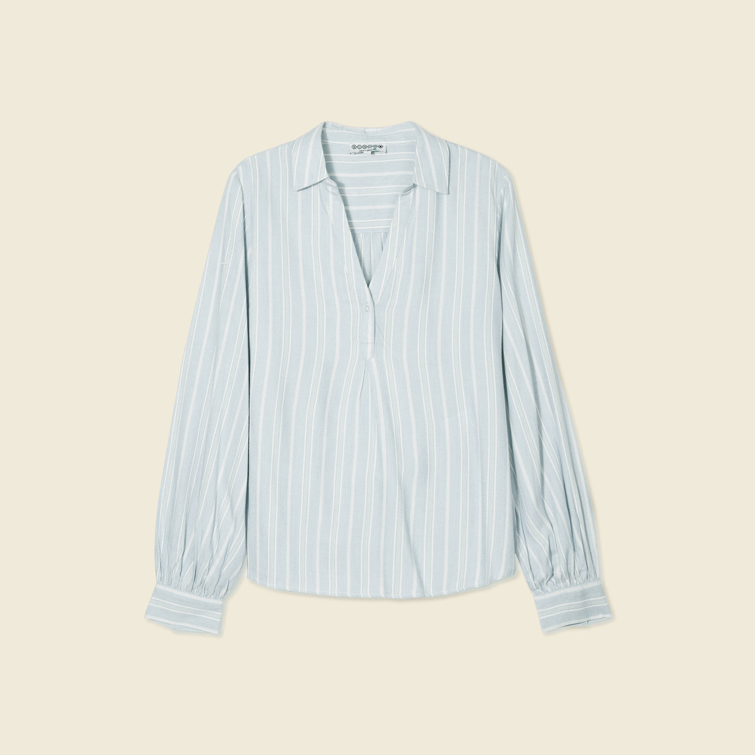 blouse manches longues bleu femme Blouse manches longues bleu femme