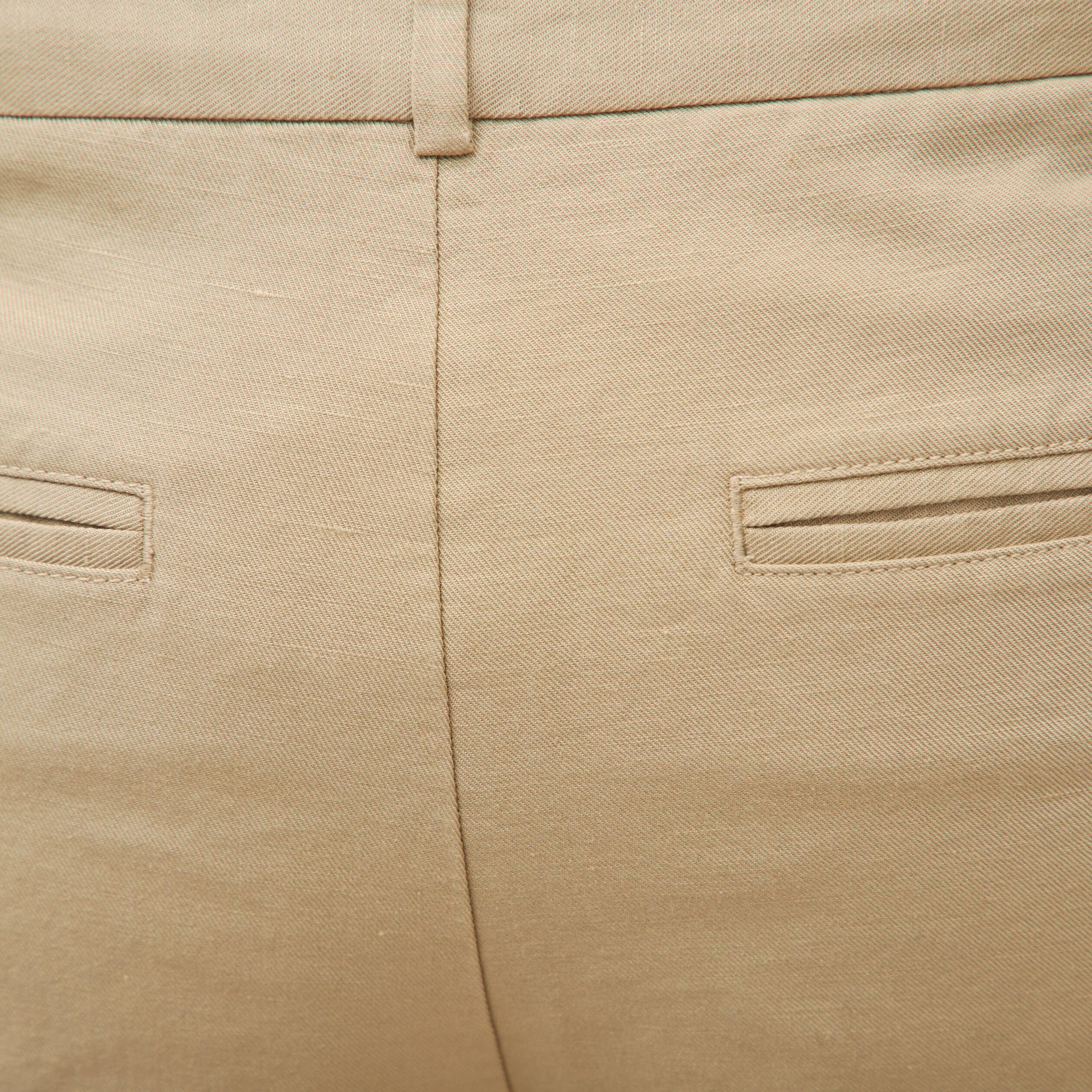 Bermuda vert olive homme
