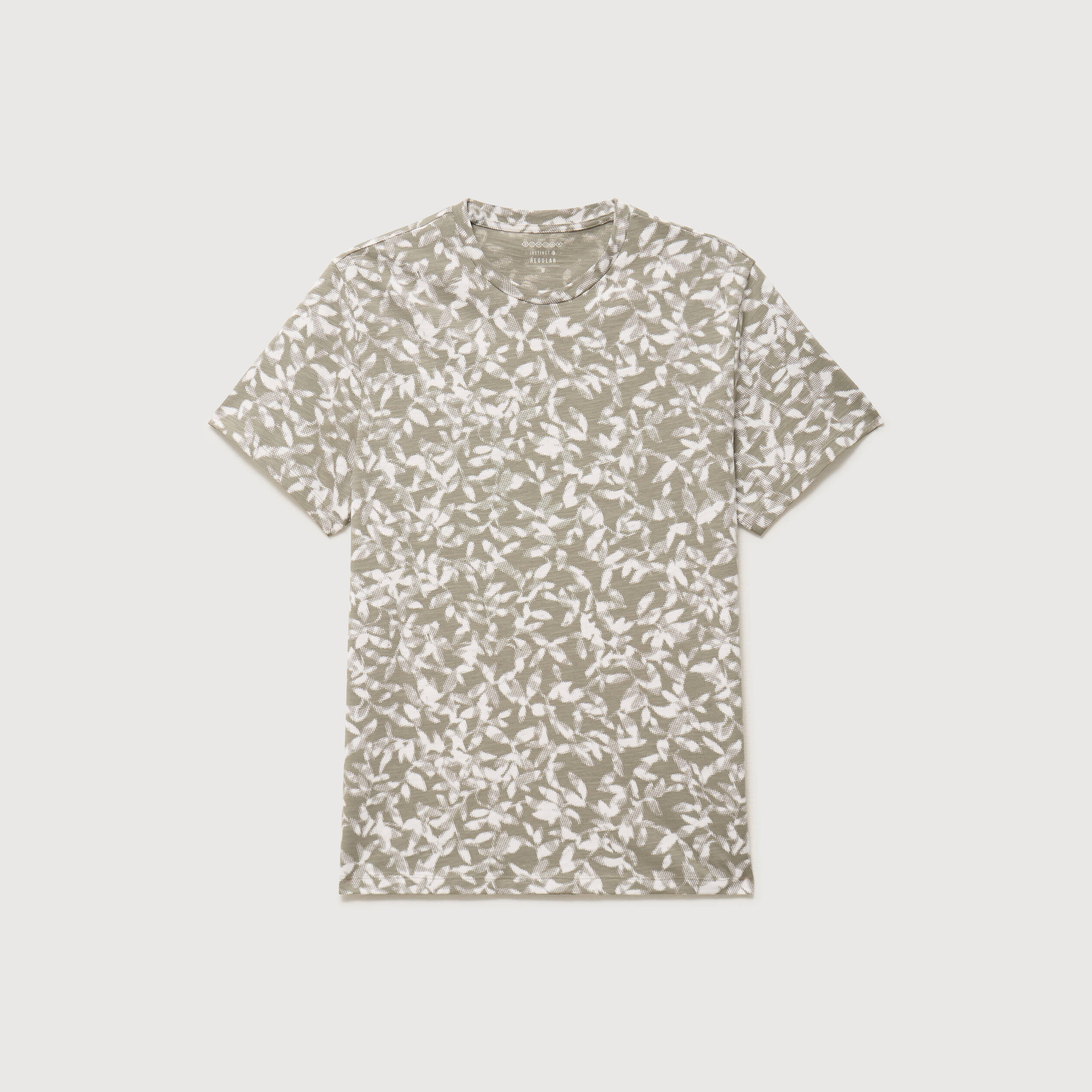 T-shirt manches courtes vert kaki homme