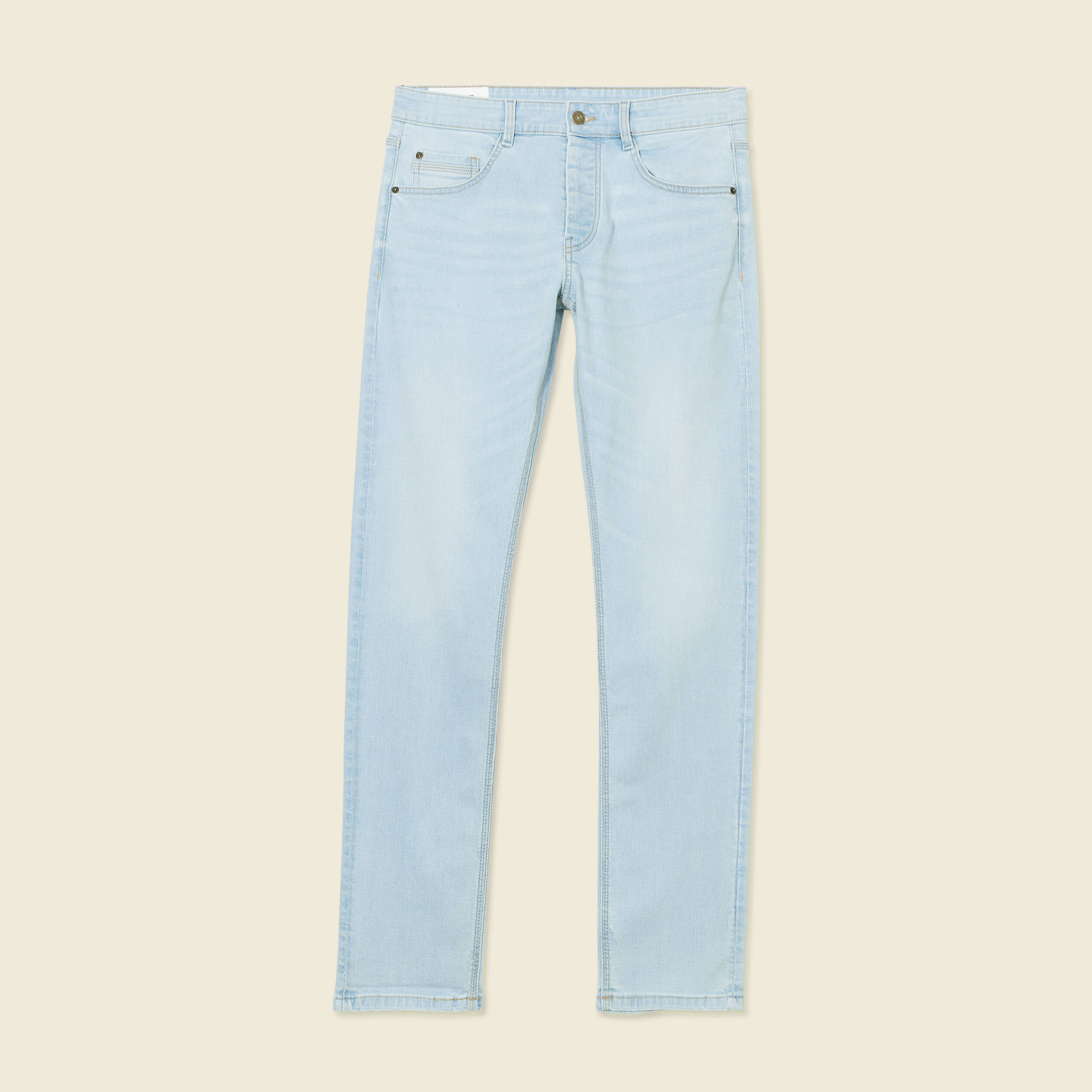 jeans straight denim snow bleach homme Jeans straight denim snow bleach homme