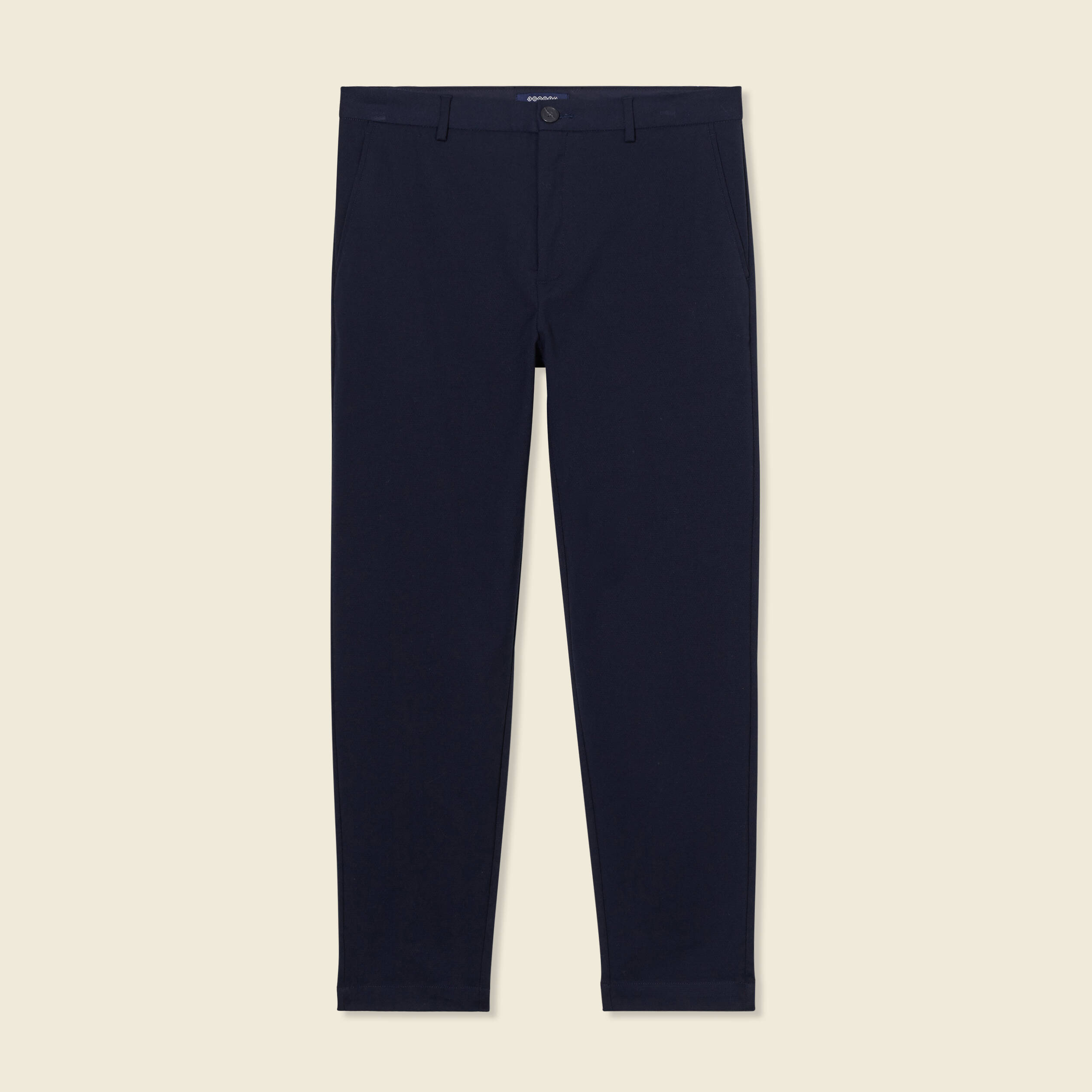 Pantalon chino homme Osaka Style PE24, Bleu marine