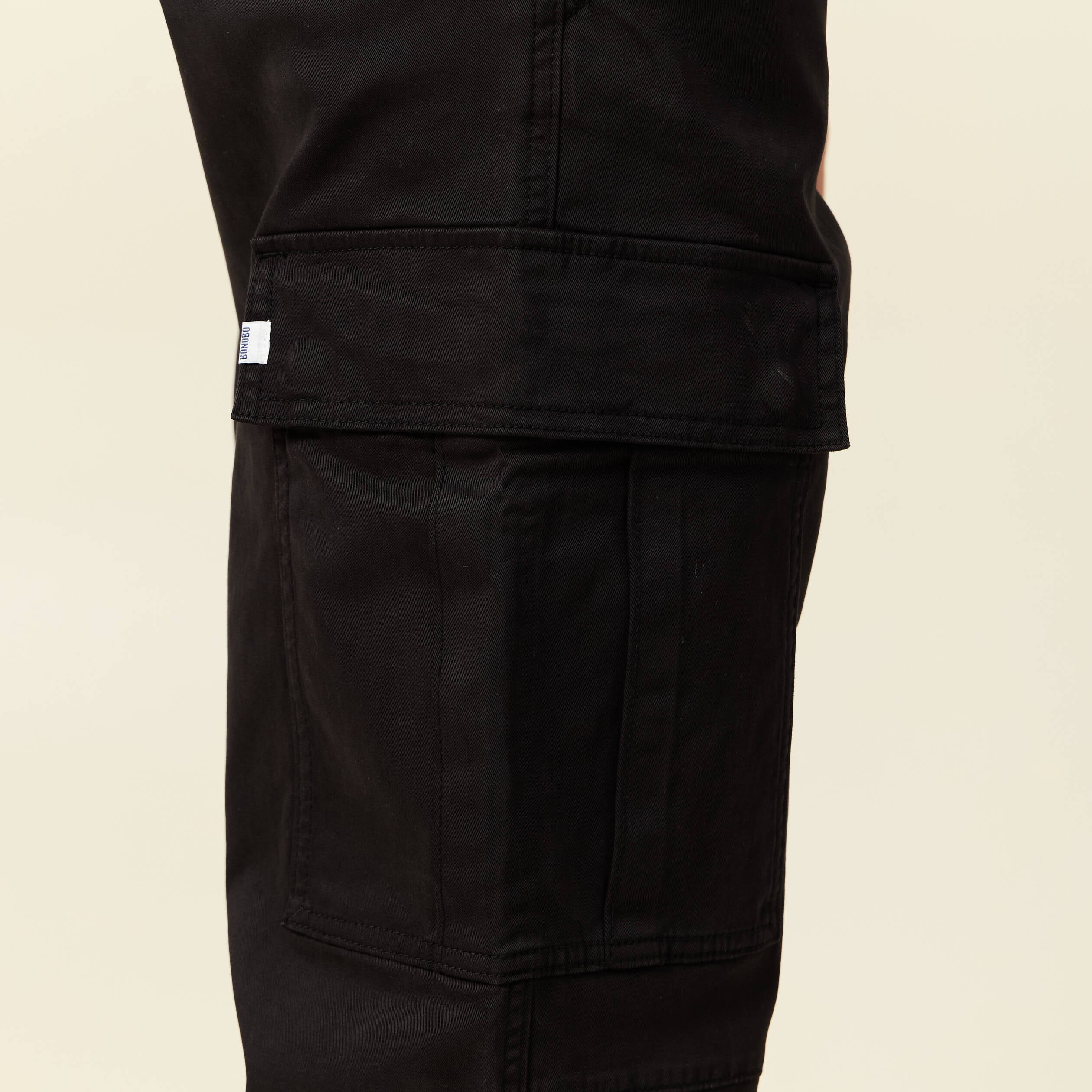 Cargo battle longueur 32 noir homme