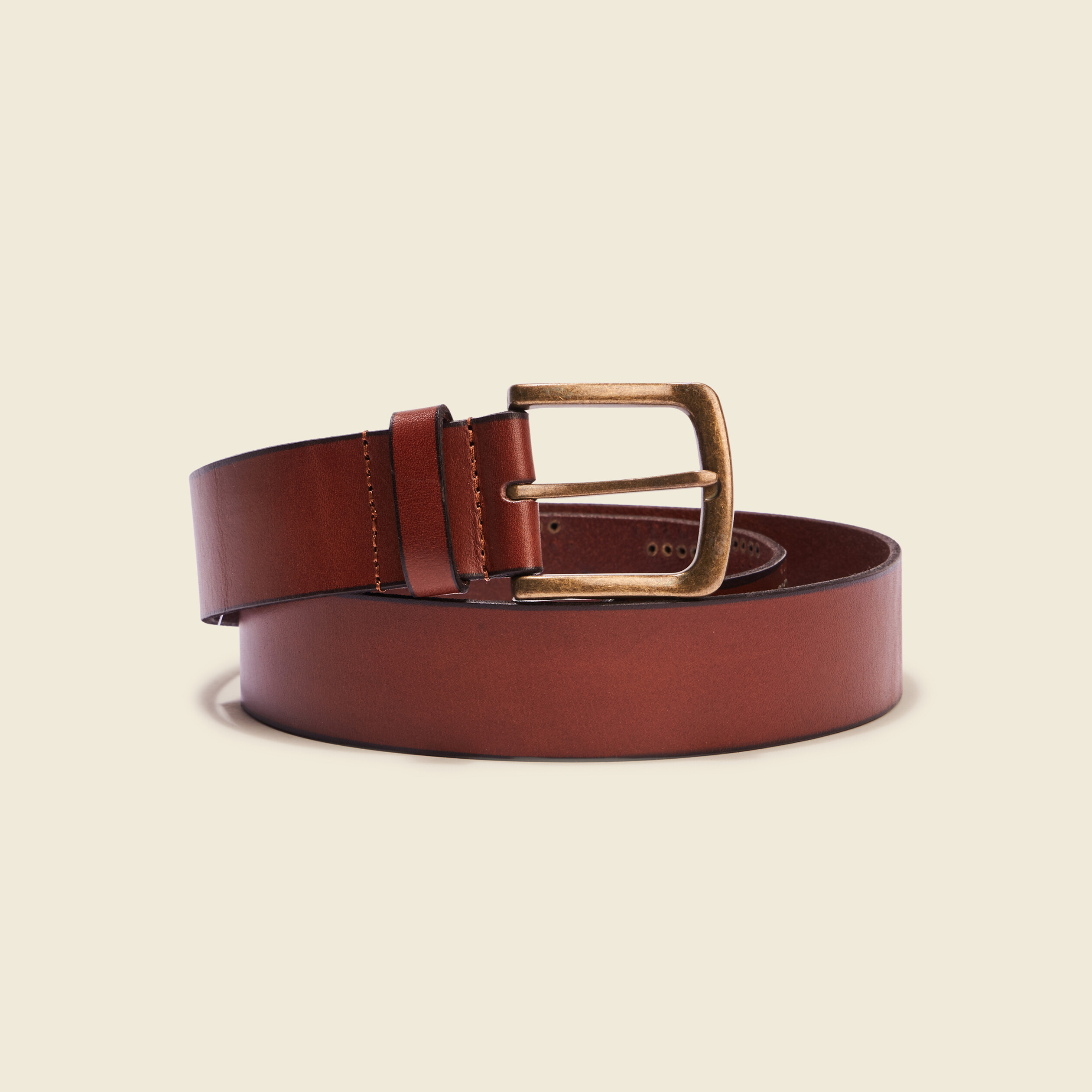 Ceinture Chevignon Marron 100% Cuir Homme – Occasion – Tour De Taille 95 – Style Western – Boucle Aluminium