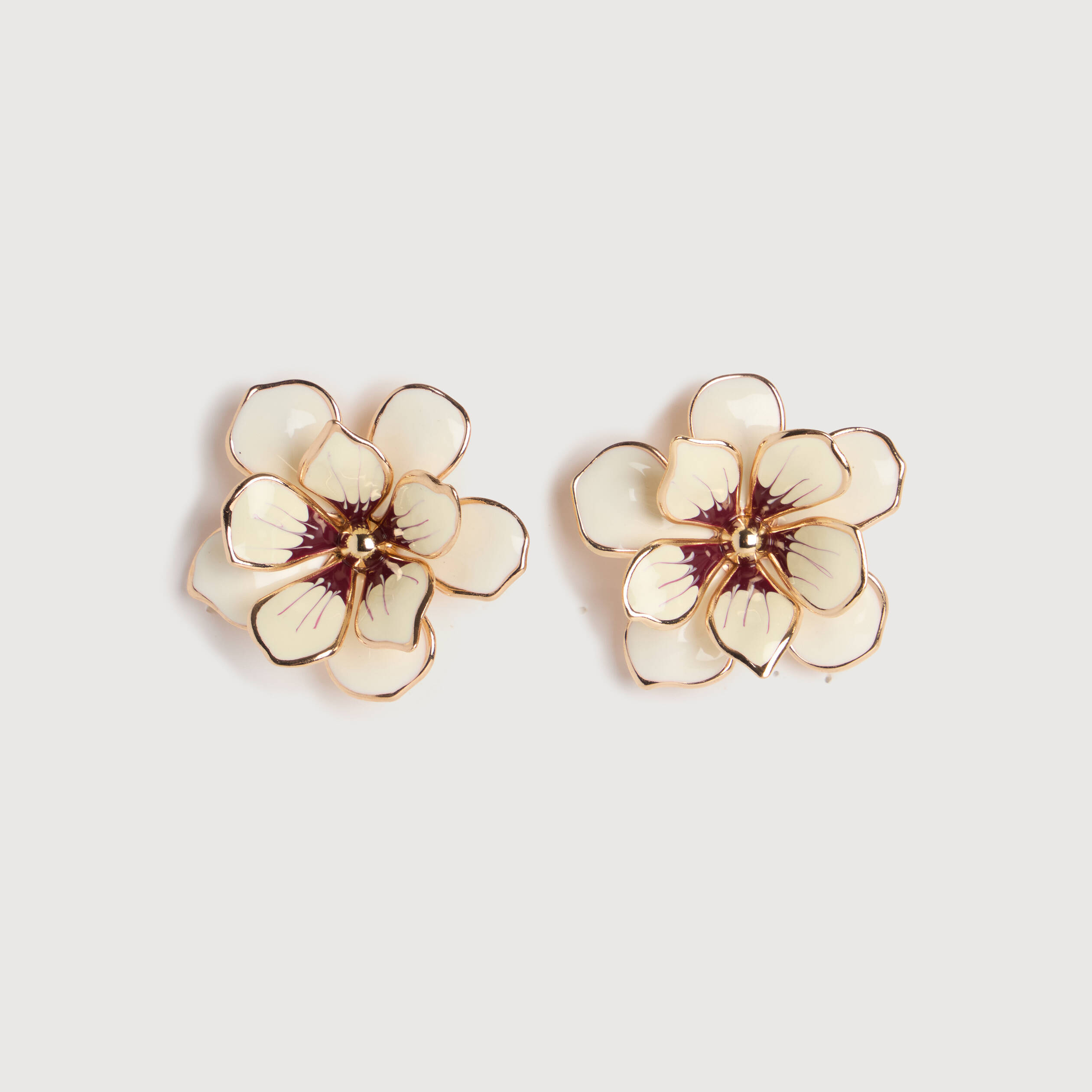 Boucles d'oreilles ivoire femme