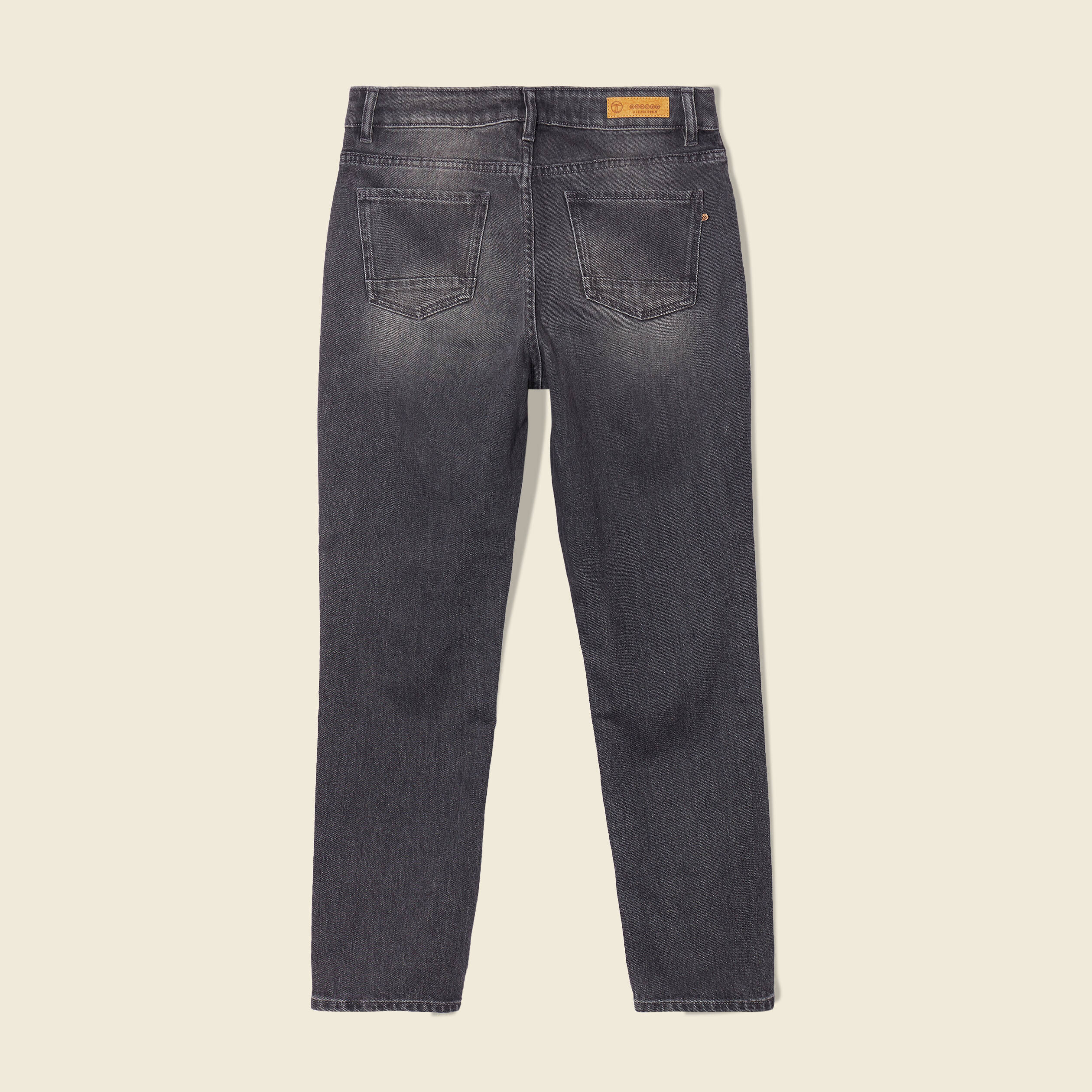 jeans slim 78eme denim gris femme Jeans slim 7/8ème denim gris femme