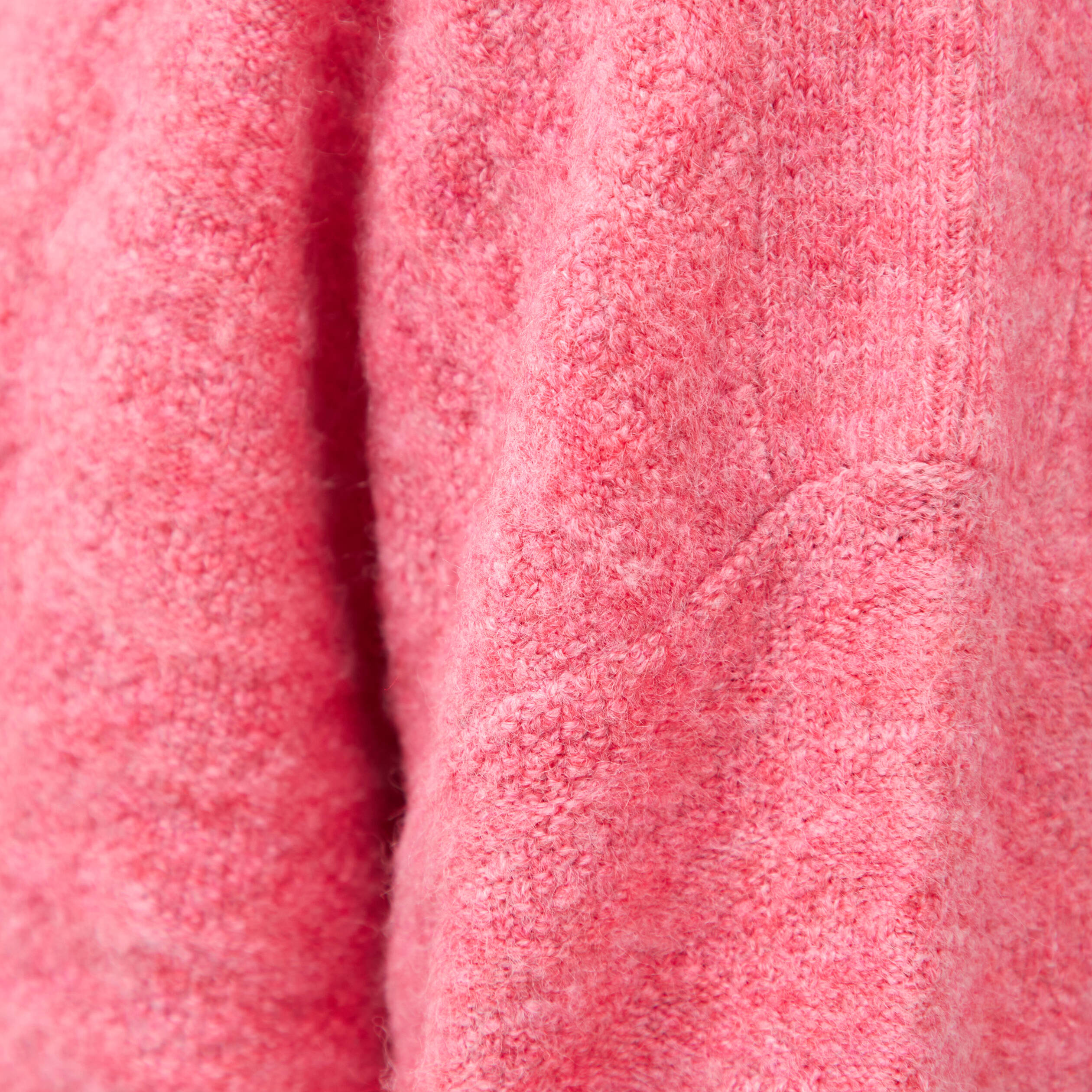 Pull manches longues col bateau vieux rose femme