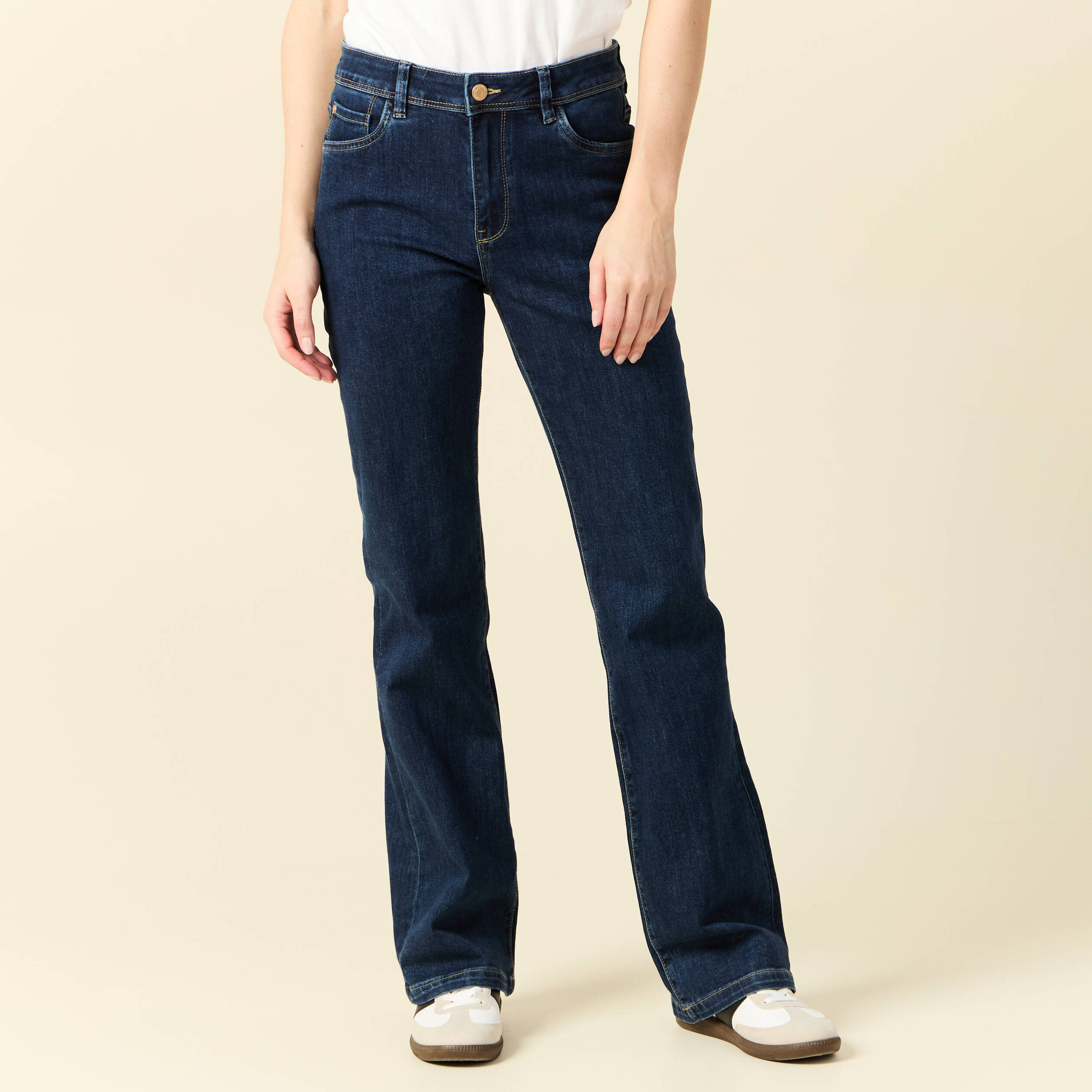 jeans yoko bootcut denim brut femme Jeans Yoko - bootcut denim brut femme