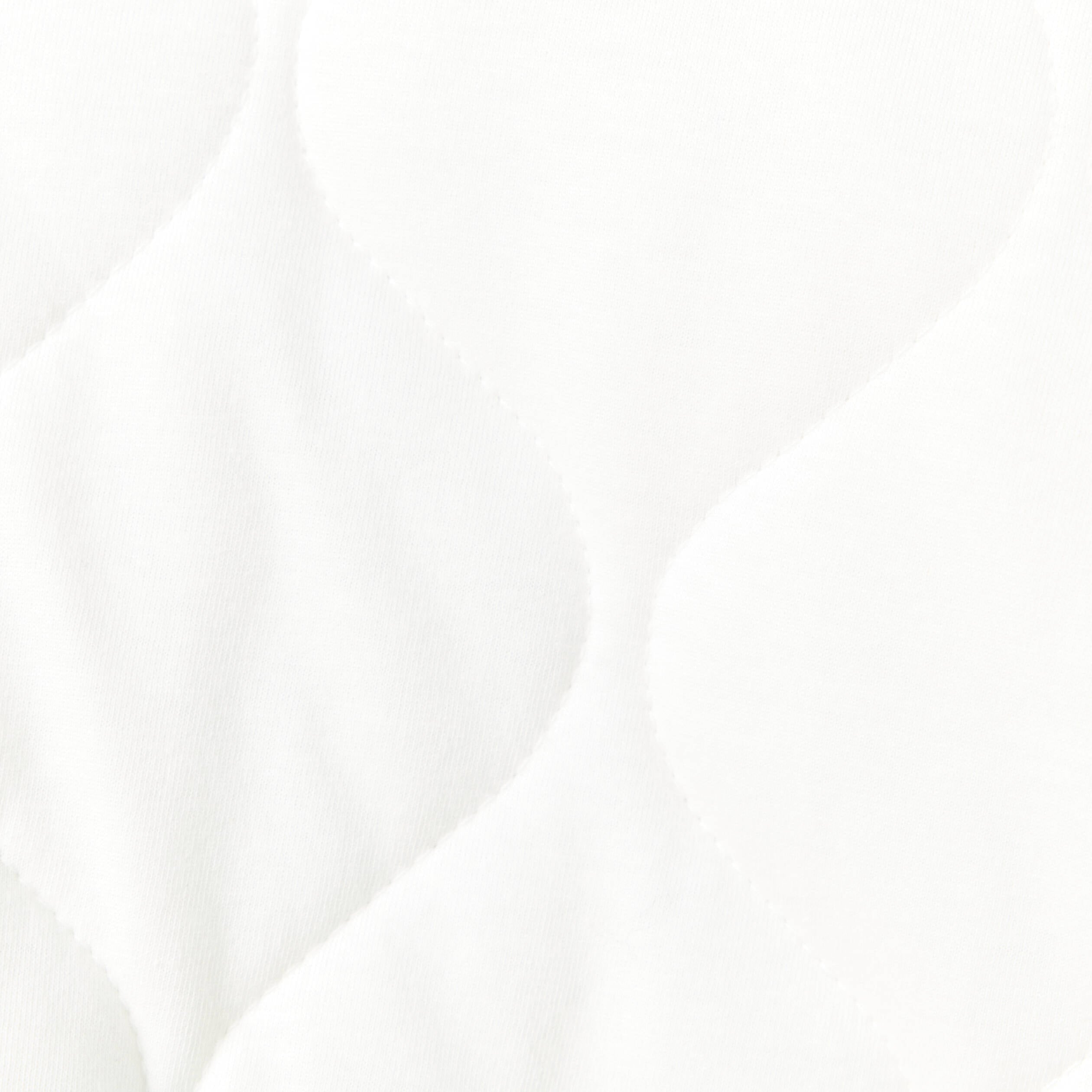 Gilet matelass&eacute; ecru femme