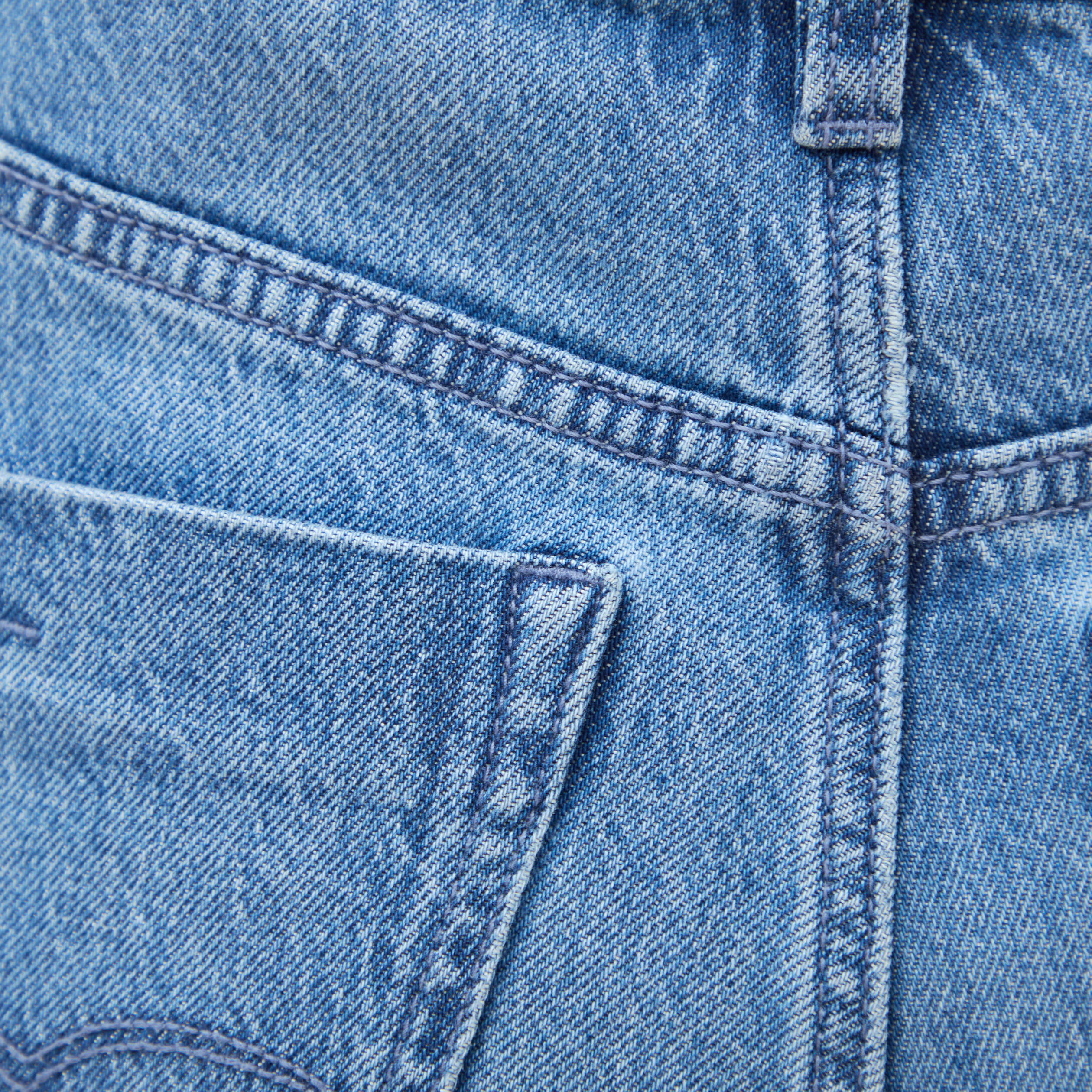 Jeans mom 7/8&egrave;me denim used femme