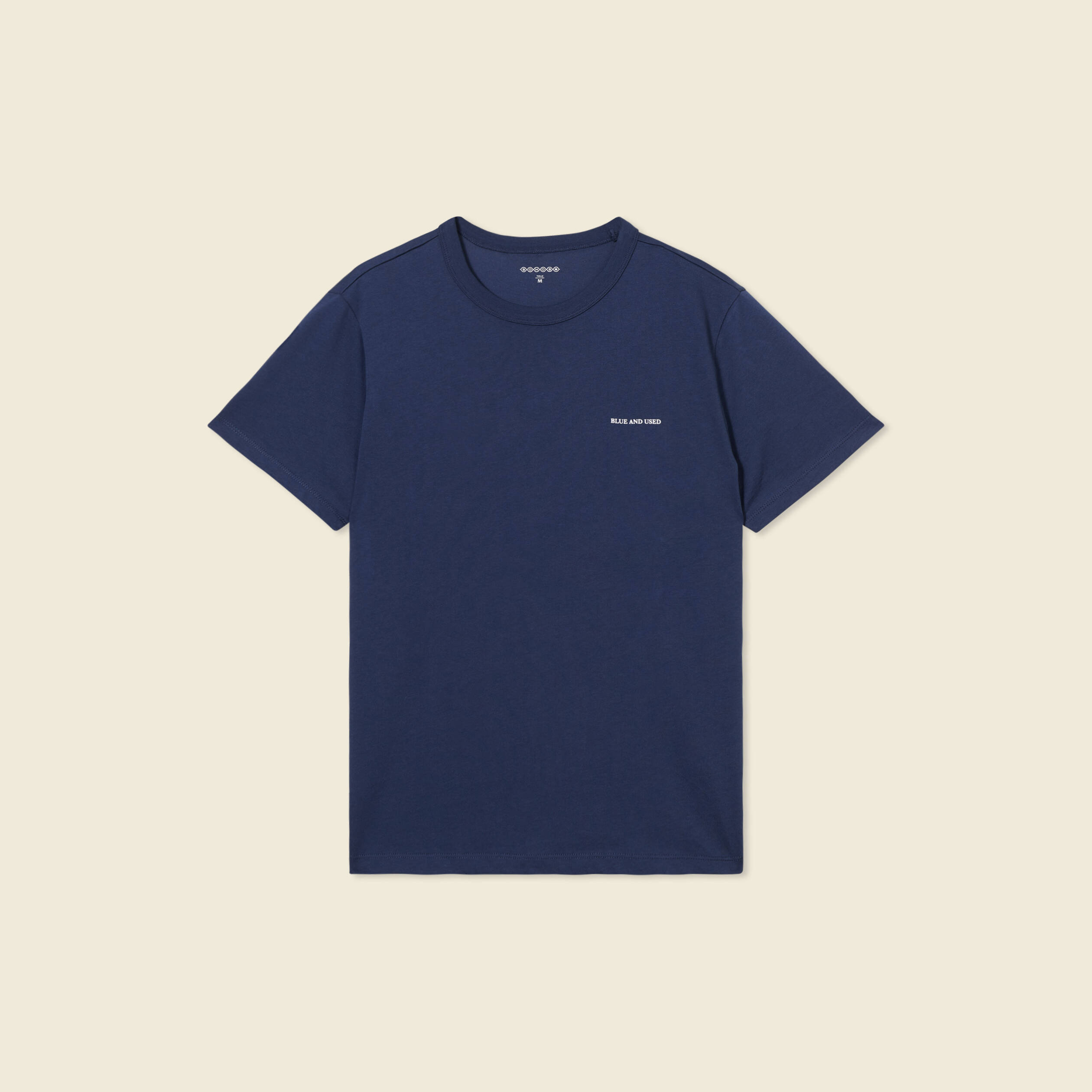 T-shirt manches courtes bleu marine homme