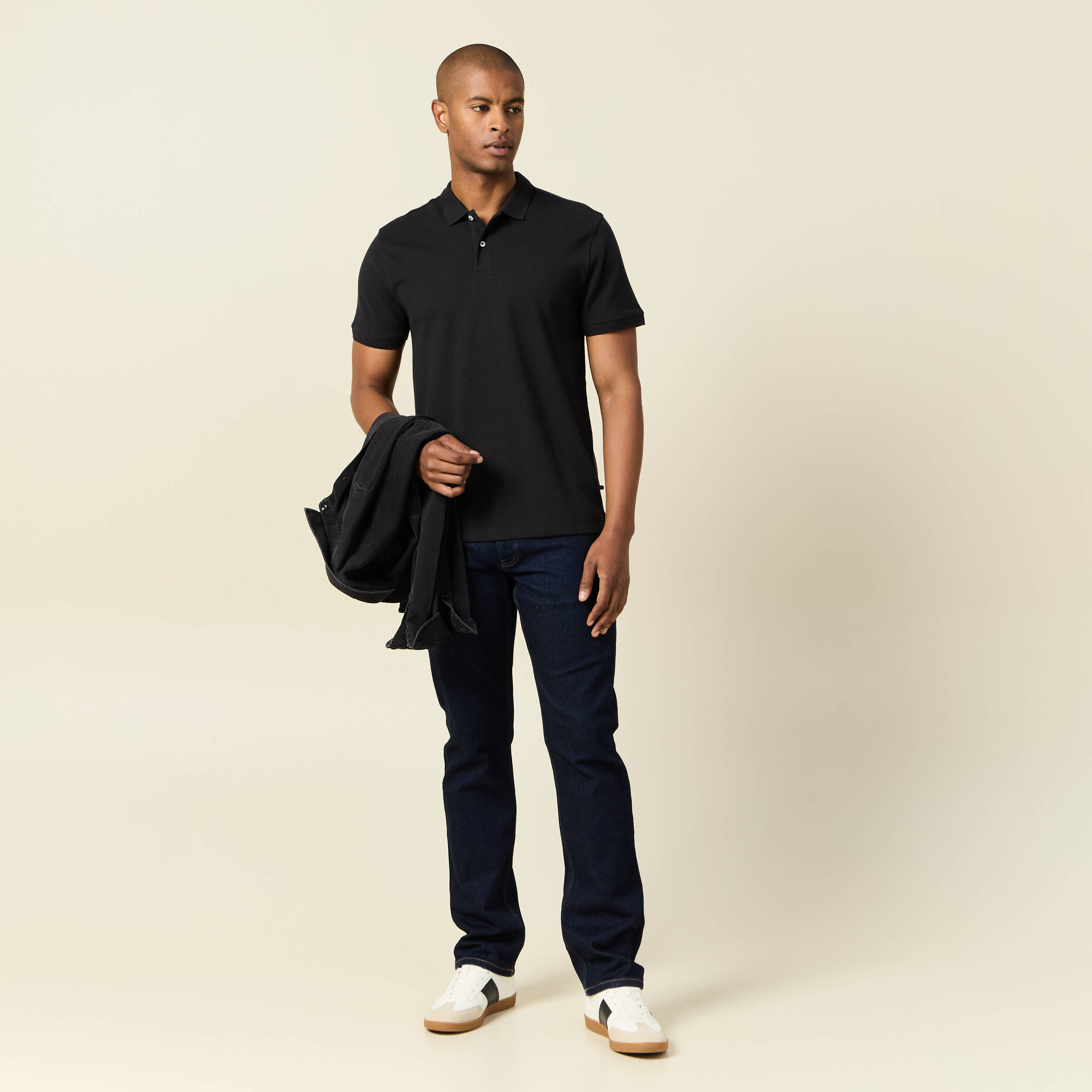 polo eco responsable noir homme Polo éco-responsable noir homme