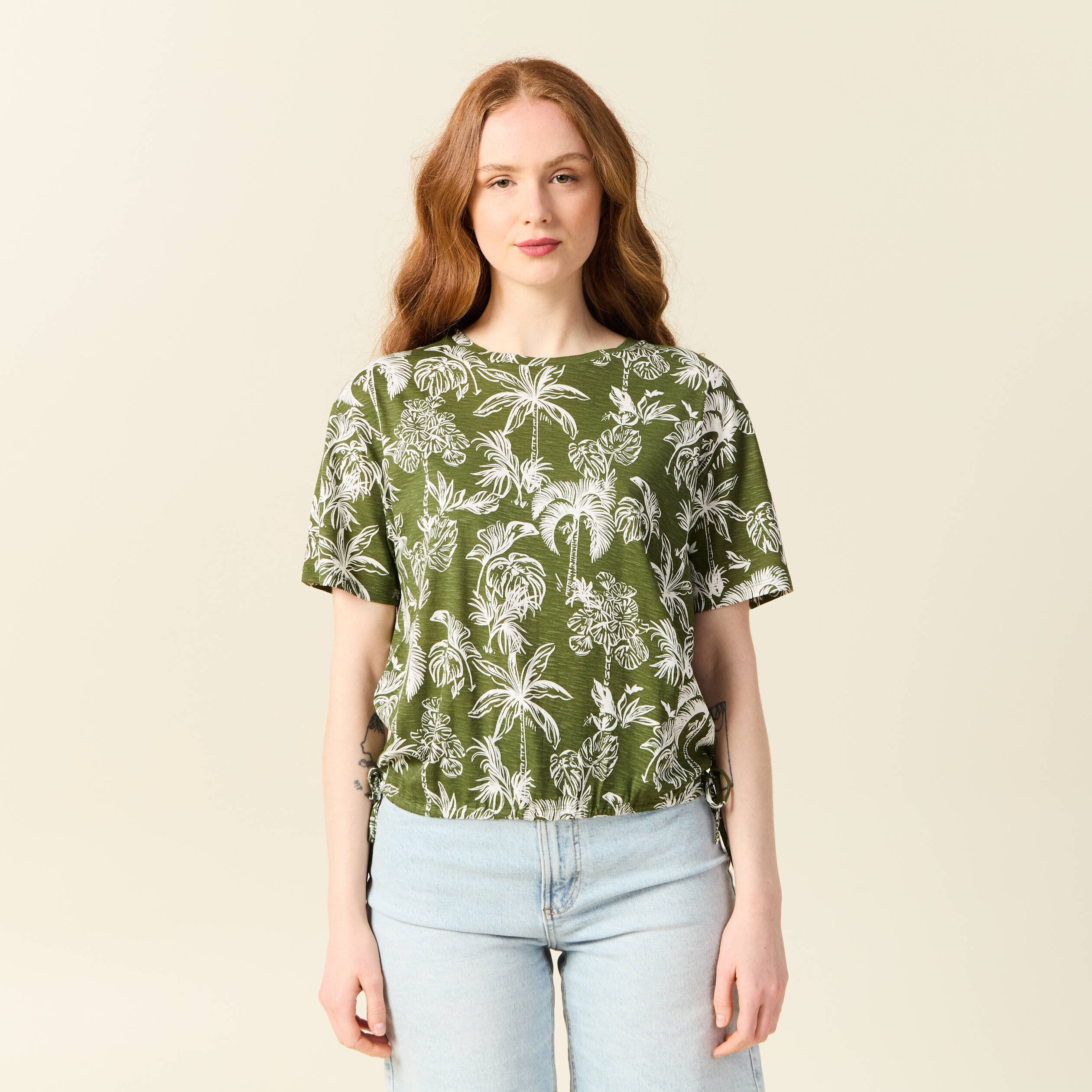 t shirt eco responsable vert femme T-shirt éco-responsable vert femme