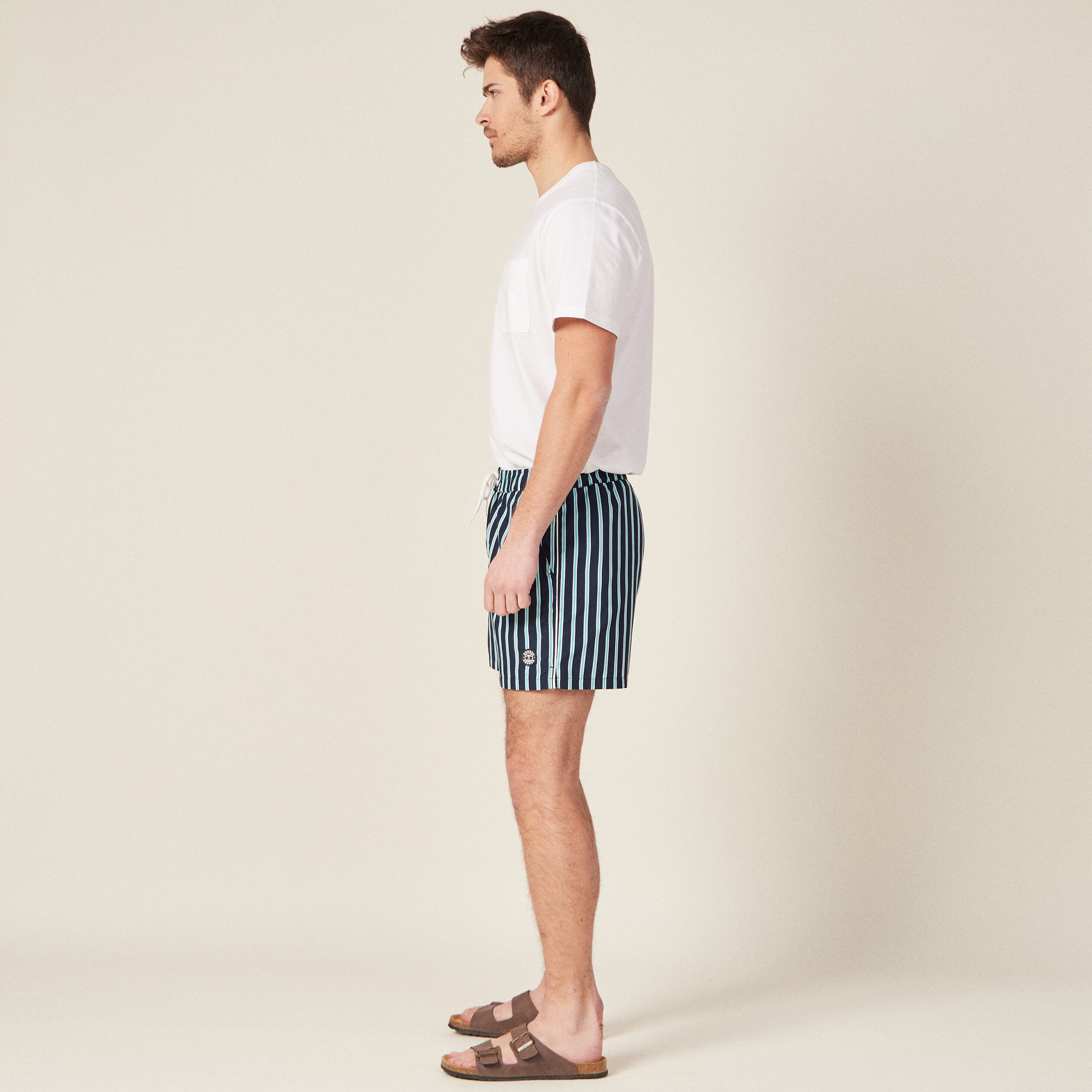 short de bain bleu marine homme Short de bain bleu marine homme