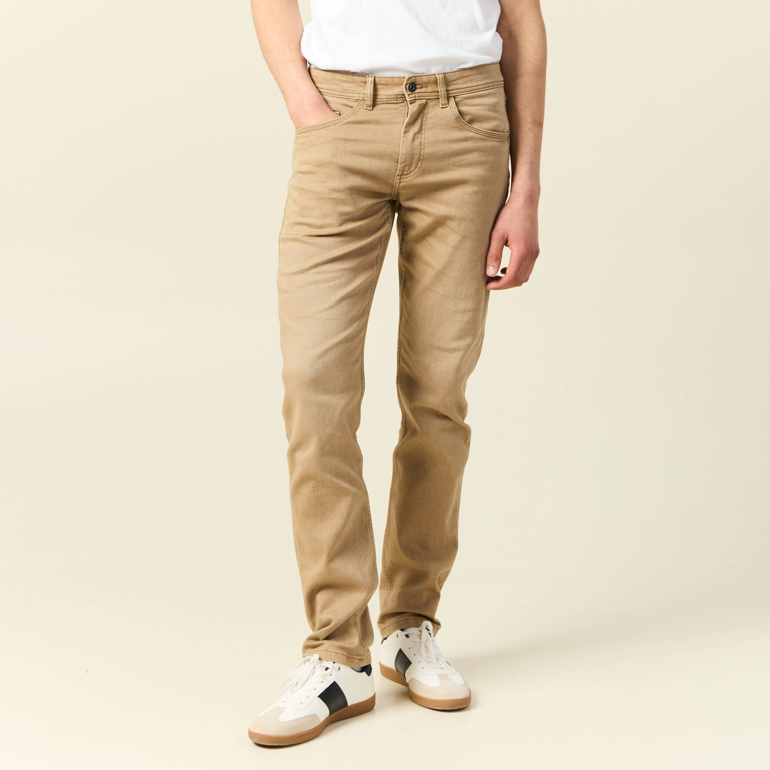 jeans straight homme camel homme Jeans straight homme camel homme