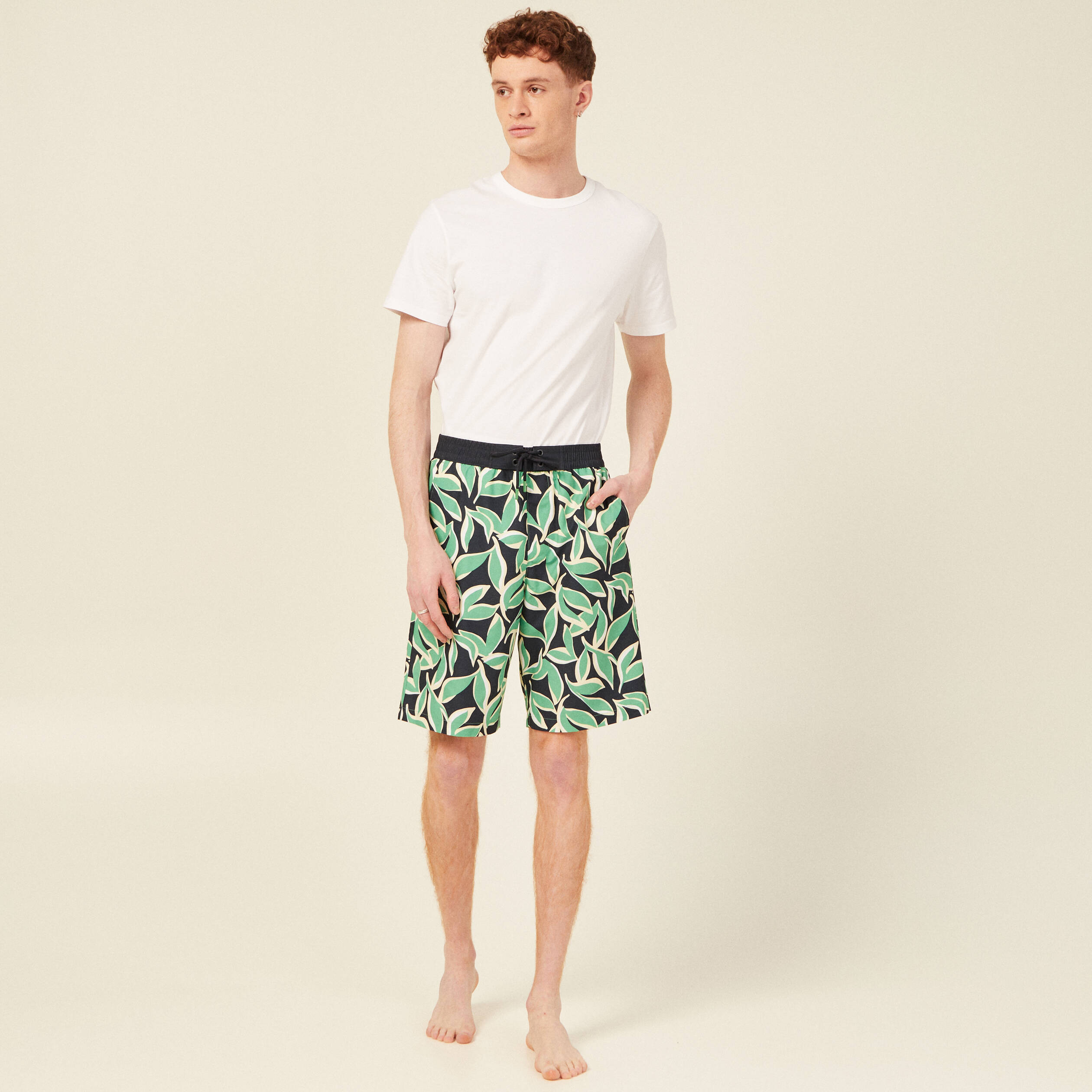Bermuda de bain vert homme Vibs