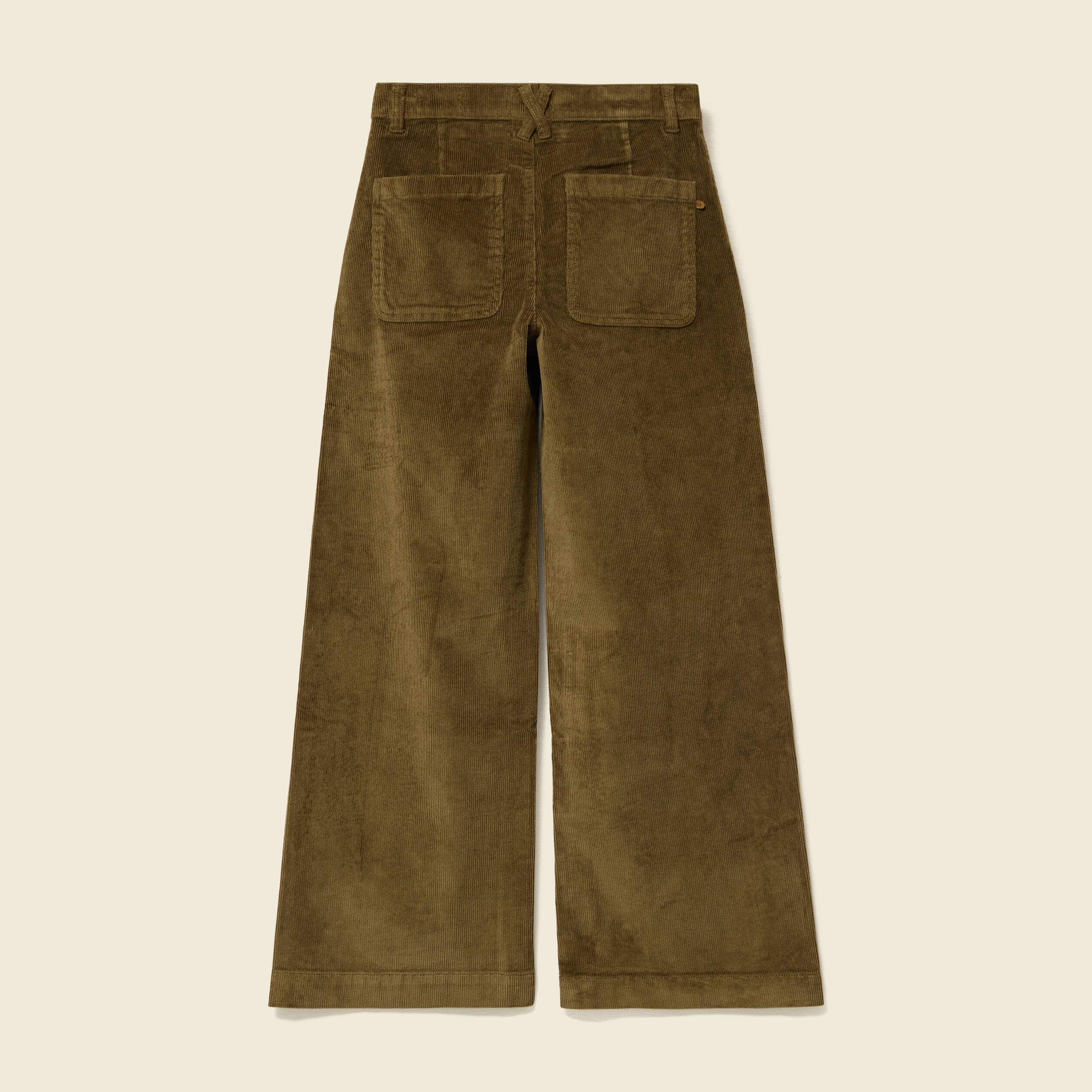 Velvet Trousers Zara Pantalon Vert Taille Haute Pantalon Large