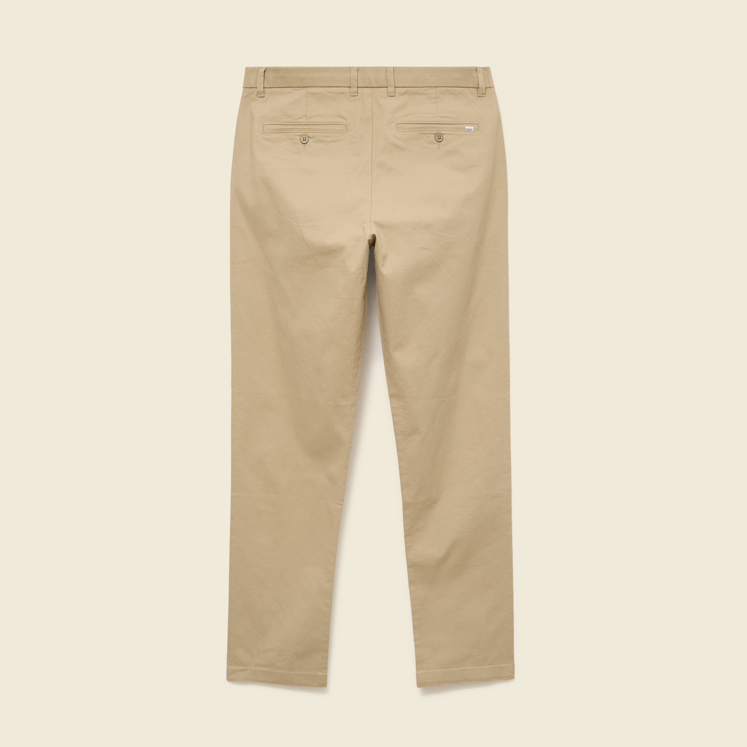 Pantalon regular longueur 32 taupe homme