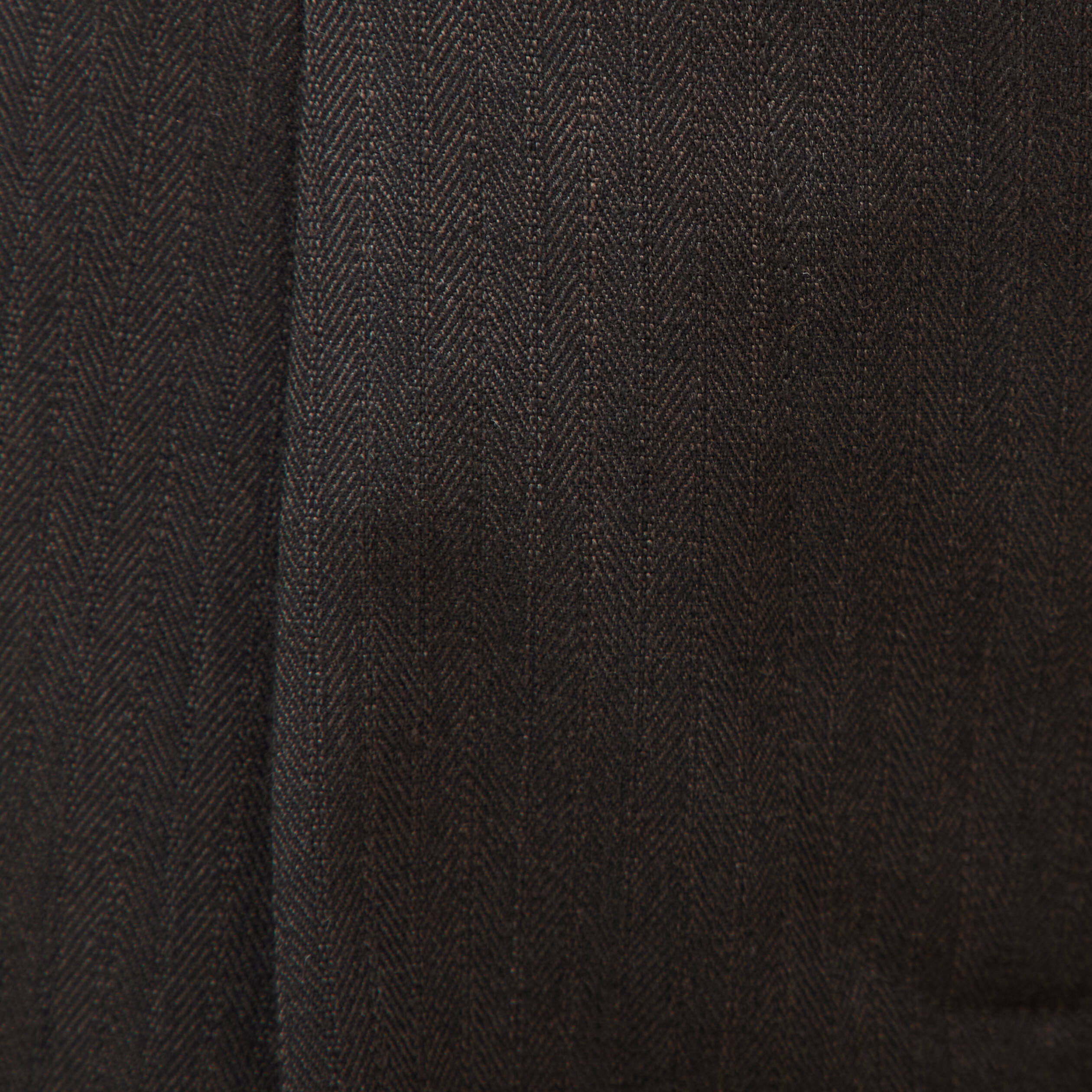 Bermuda large taille haute marron fonc&eacute; femme