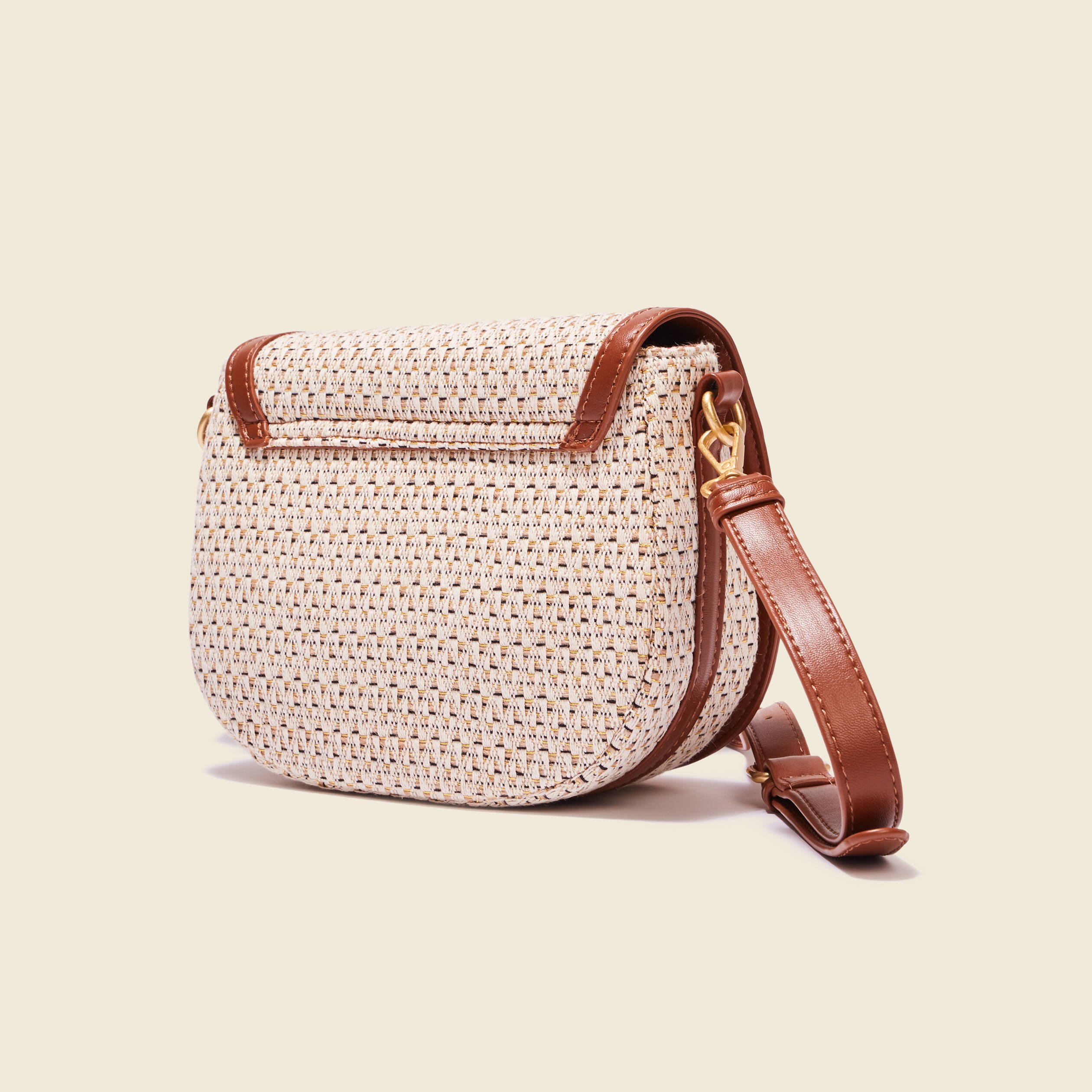 sac besace arrondi marron femme Sac besace arrondi marron femme