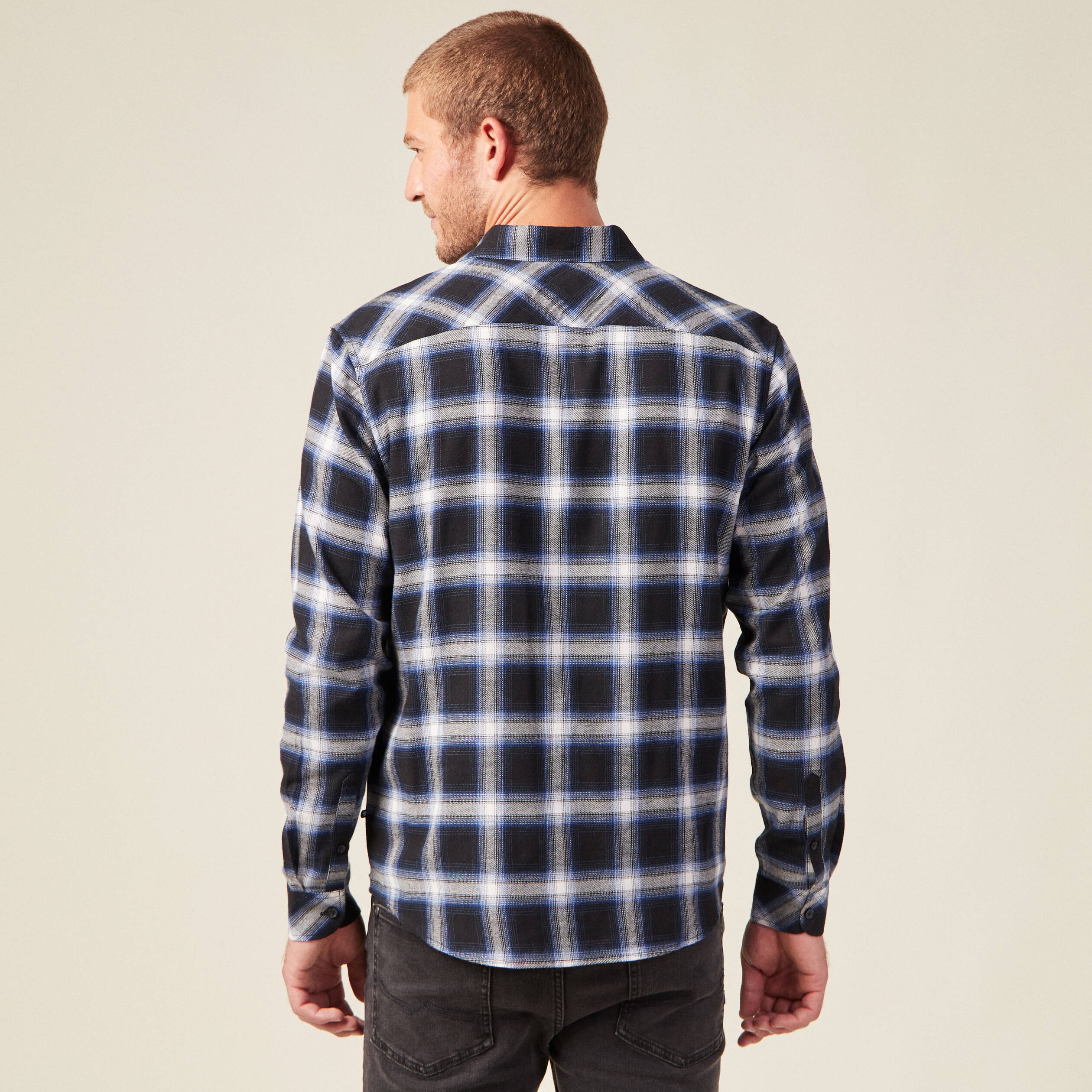 chemise manches longues bleu electrique homme Chemise manches longues bleu electrique homme