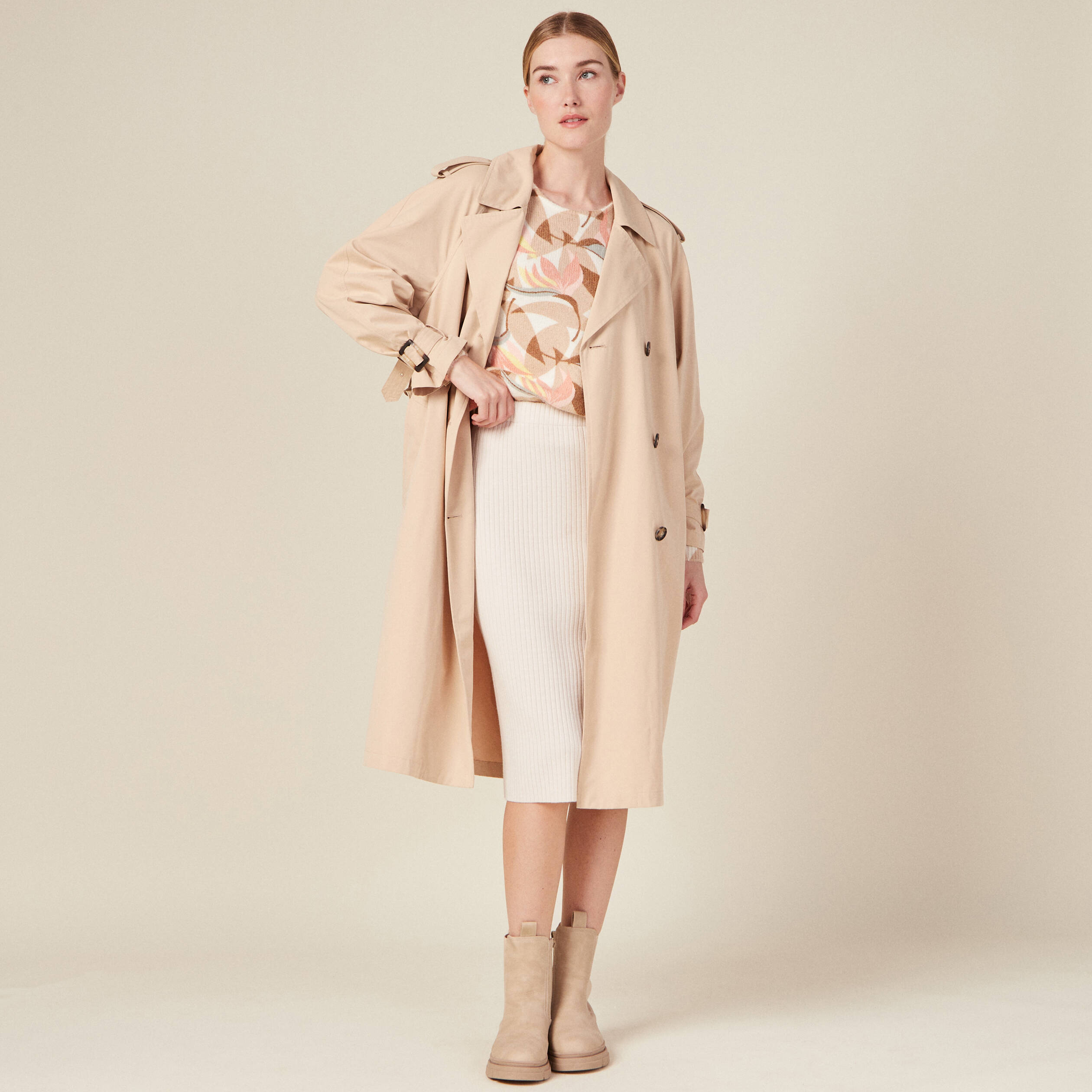 pull manches longues beige femme Pull manches longues beige femme