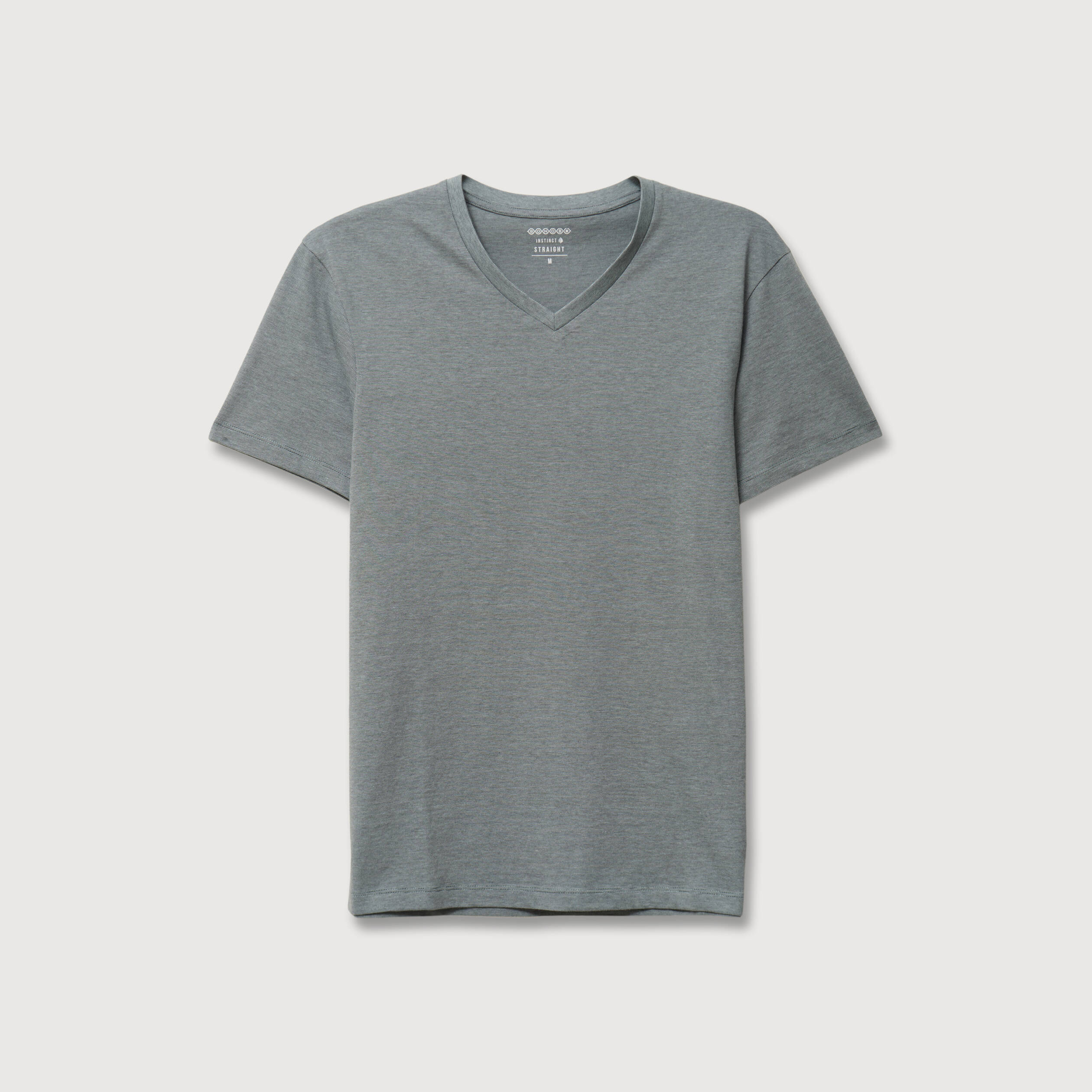 T-shirt manches courtes homme vert kaki homme