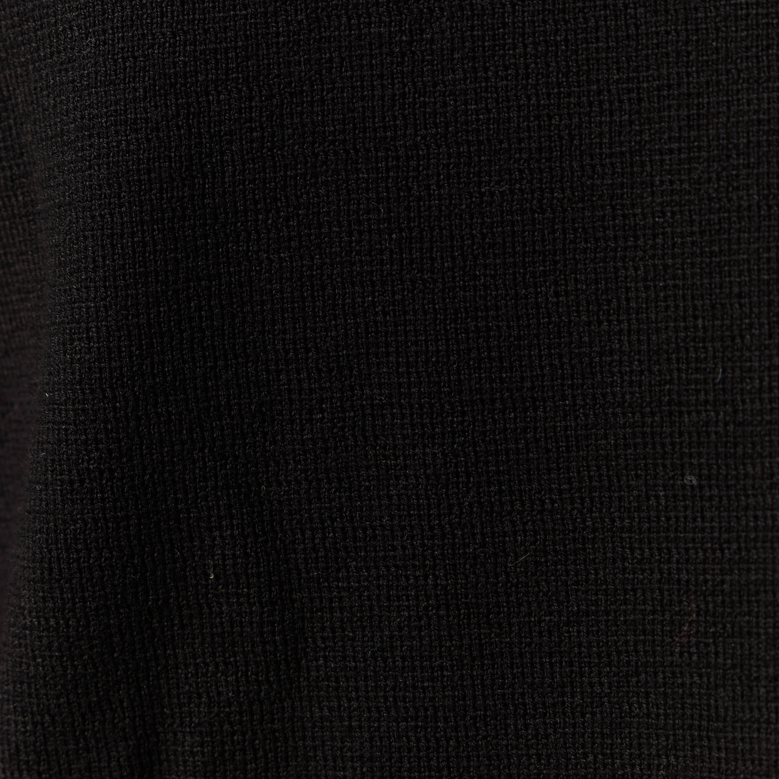 Gilet manches longues zipp&eacute; noir homme