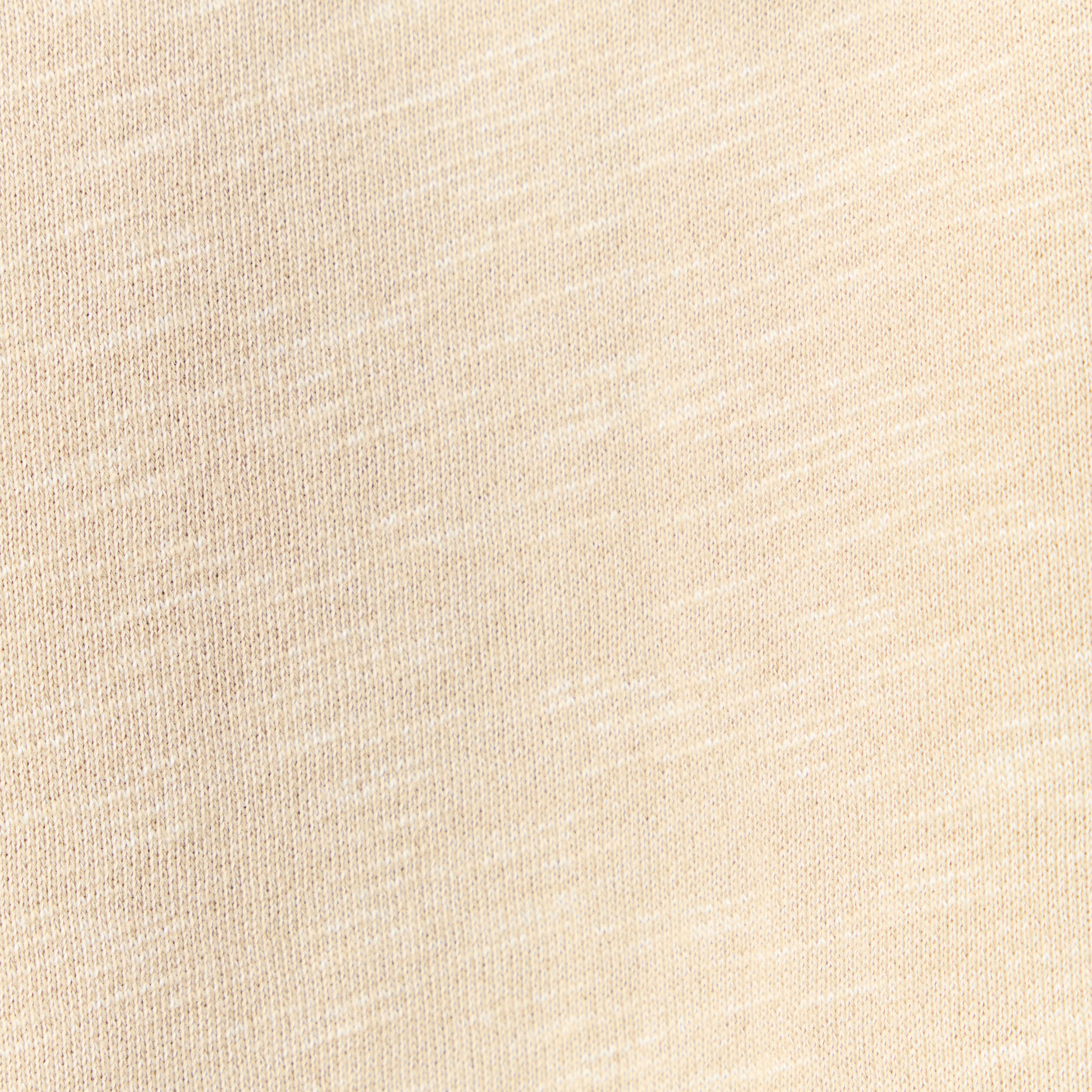 Sweat manches longues zippé beige homme