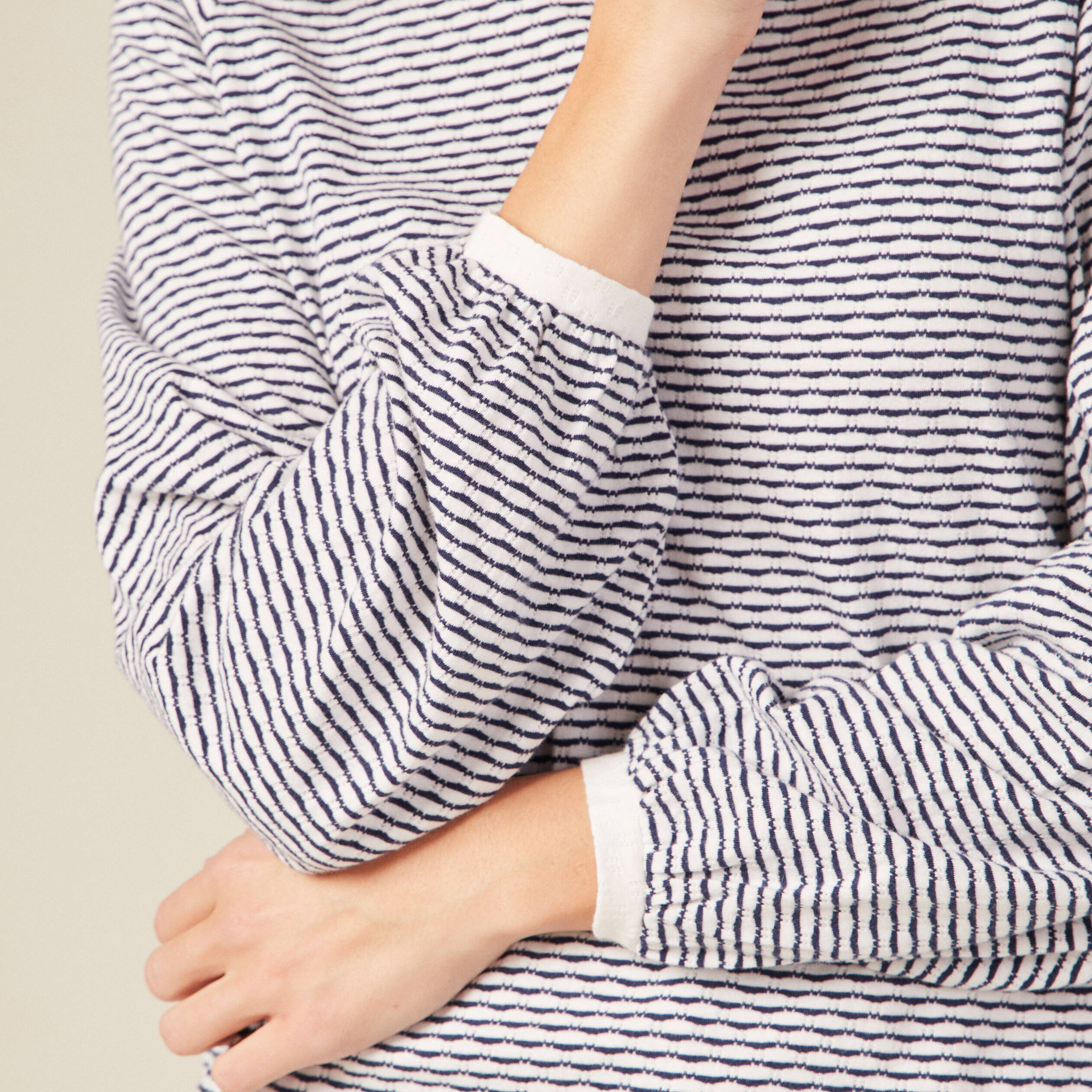 t shirt manches longues ecru femme T-shirt manches longues ecru femme