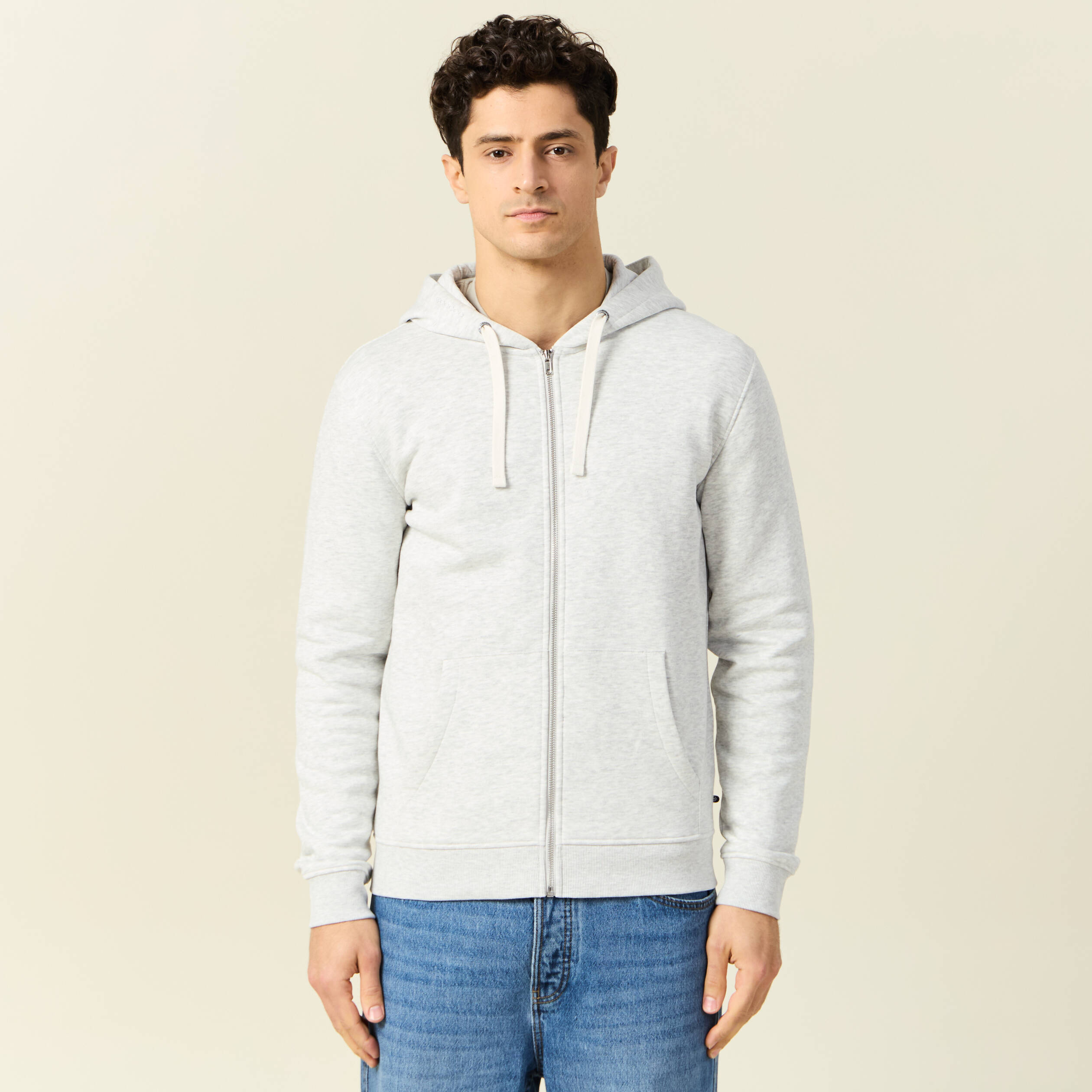 sweat eco responsable gris homme Sweat éco-responsable gris homme
