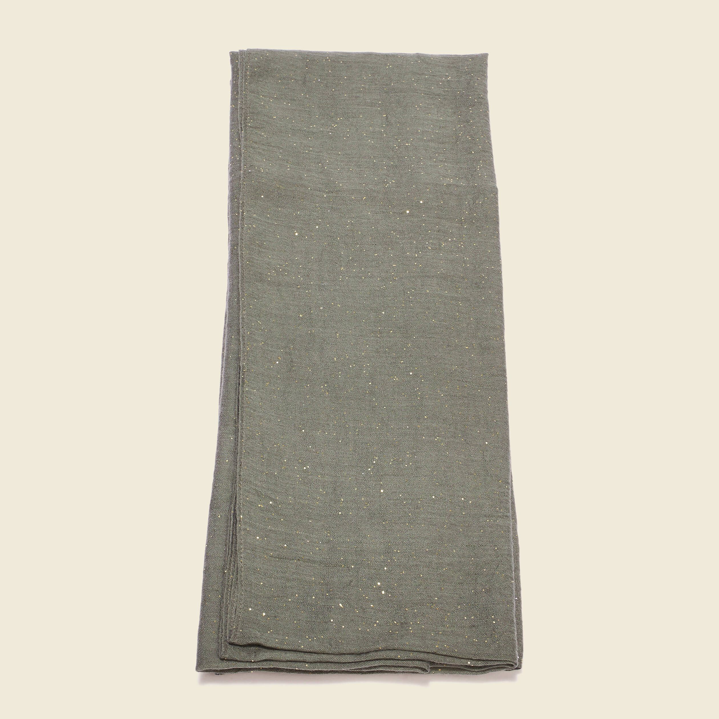 Foulard vert kaki femme