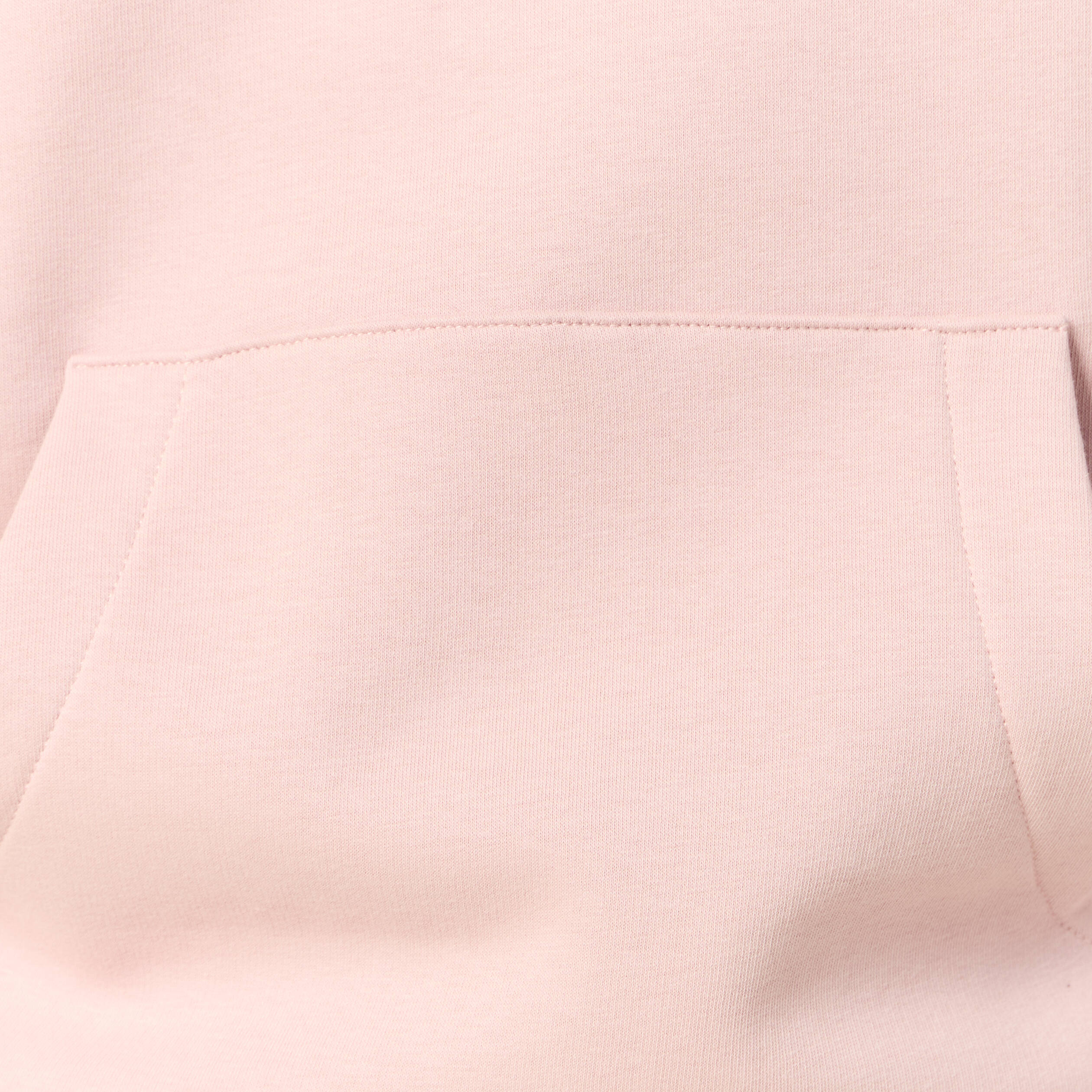 Sweat &agrave; capuche rose pastel homme