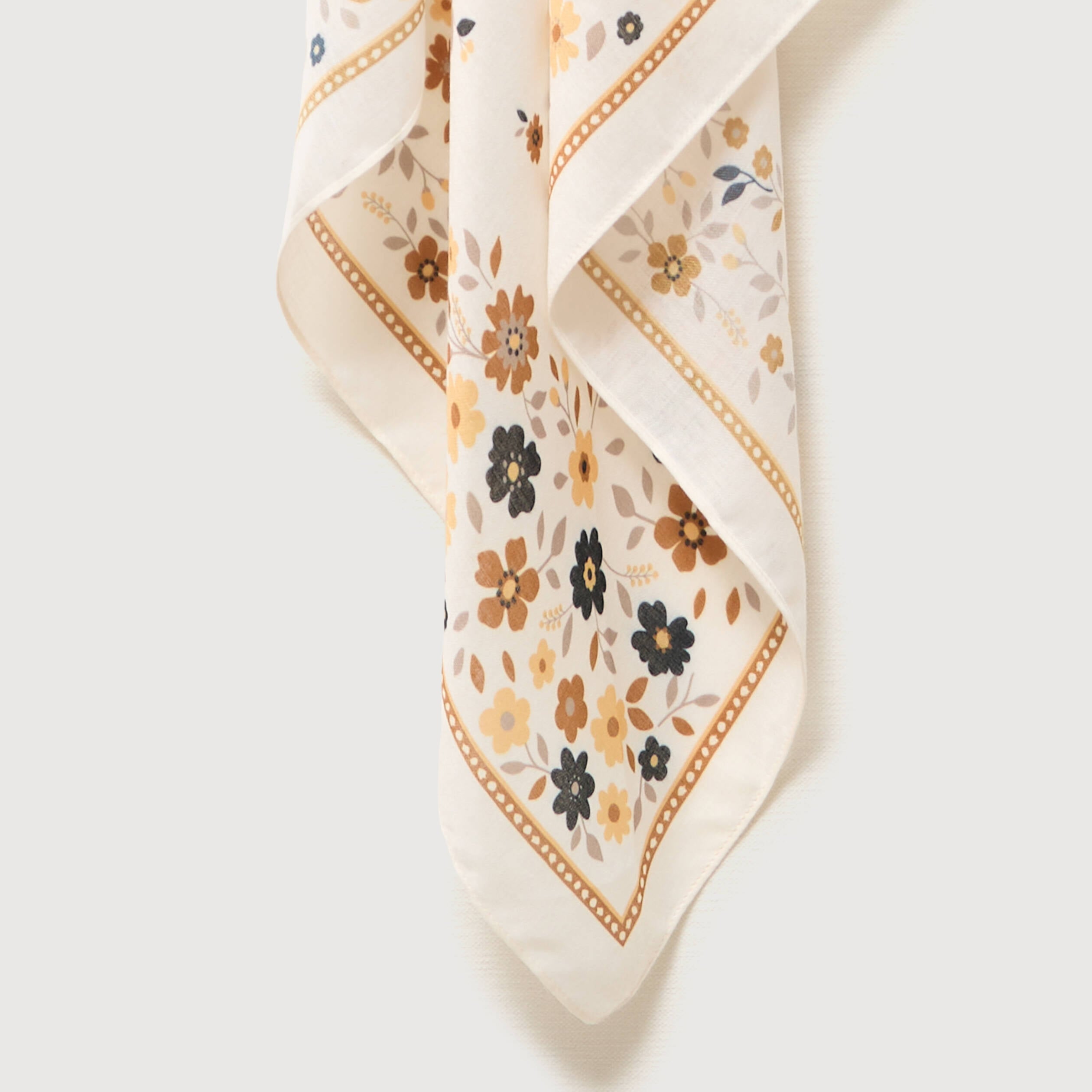 Foulard ecru femme