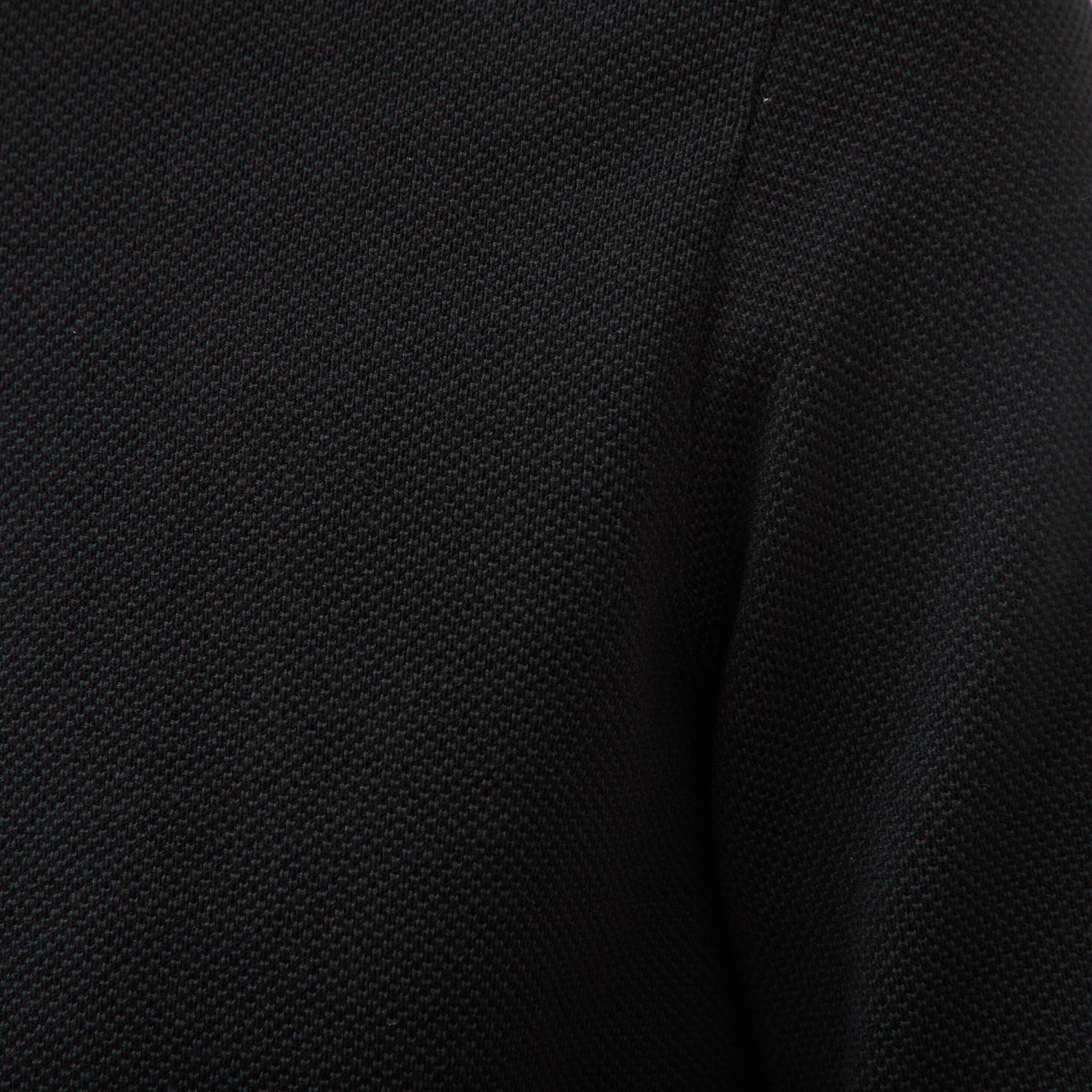 Pull col rond manches longues noir homme