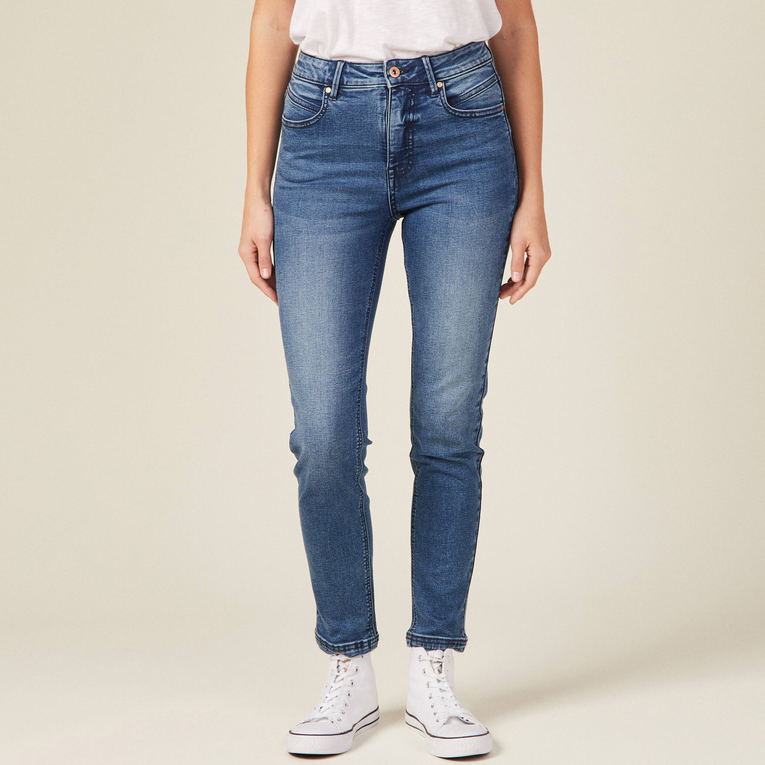 jeans slim eco responsable denim stone femme Jeans slim éco-responsable denim stone femme