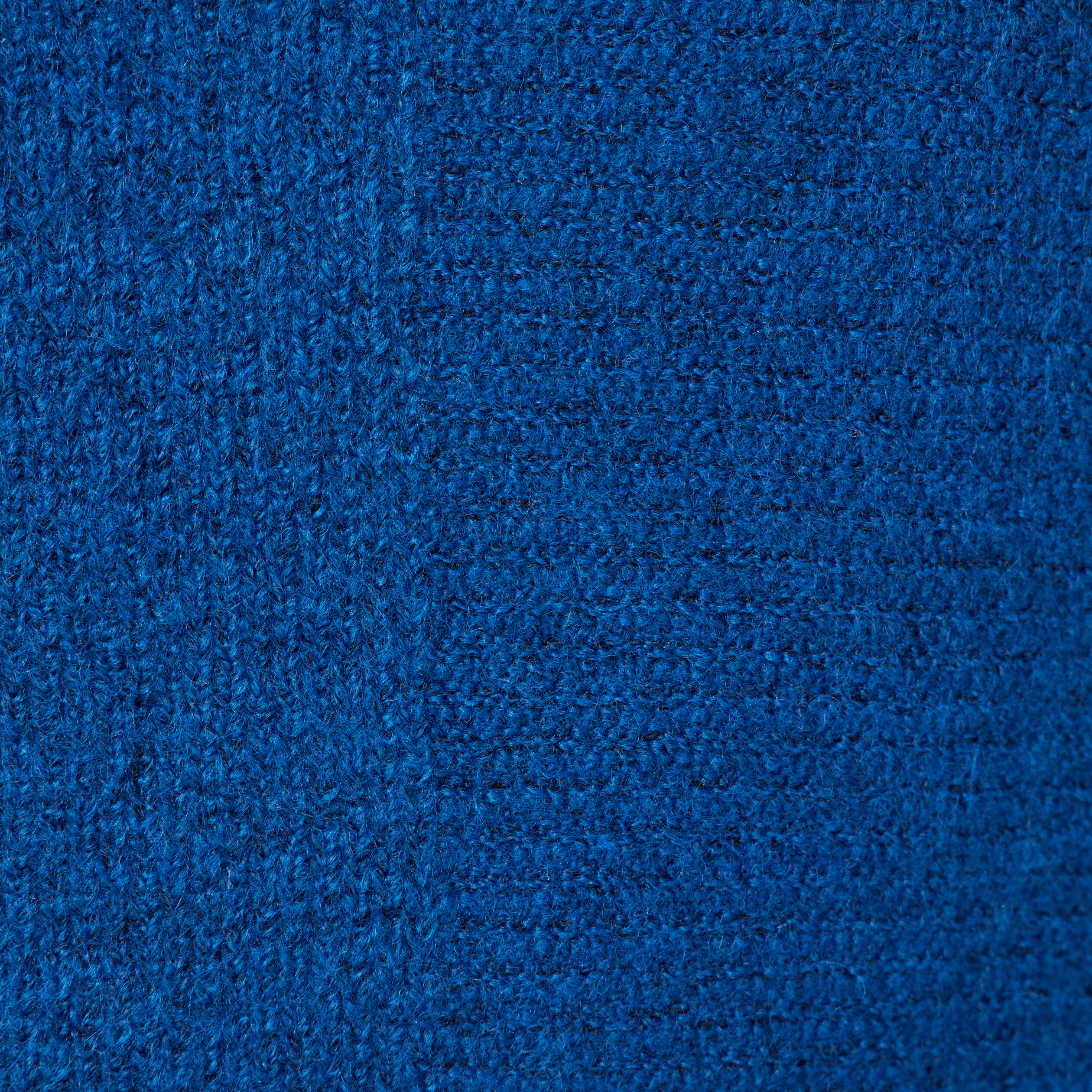 Pull manches longues bleu electrique femme