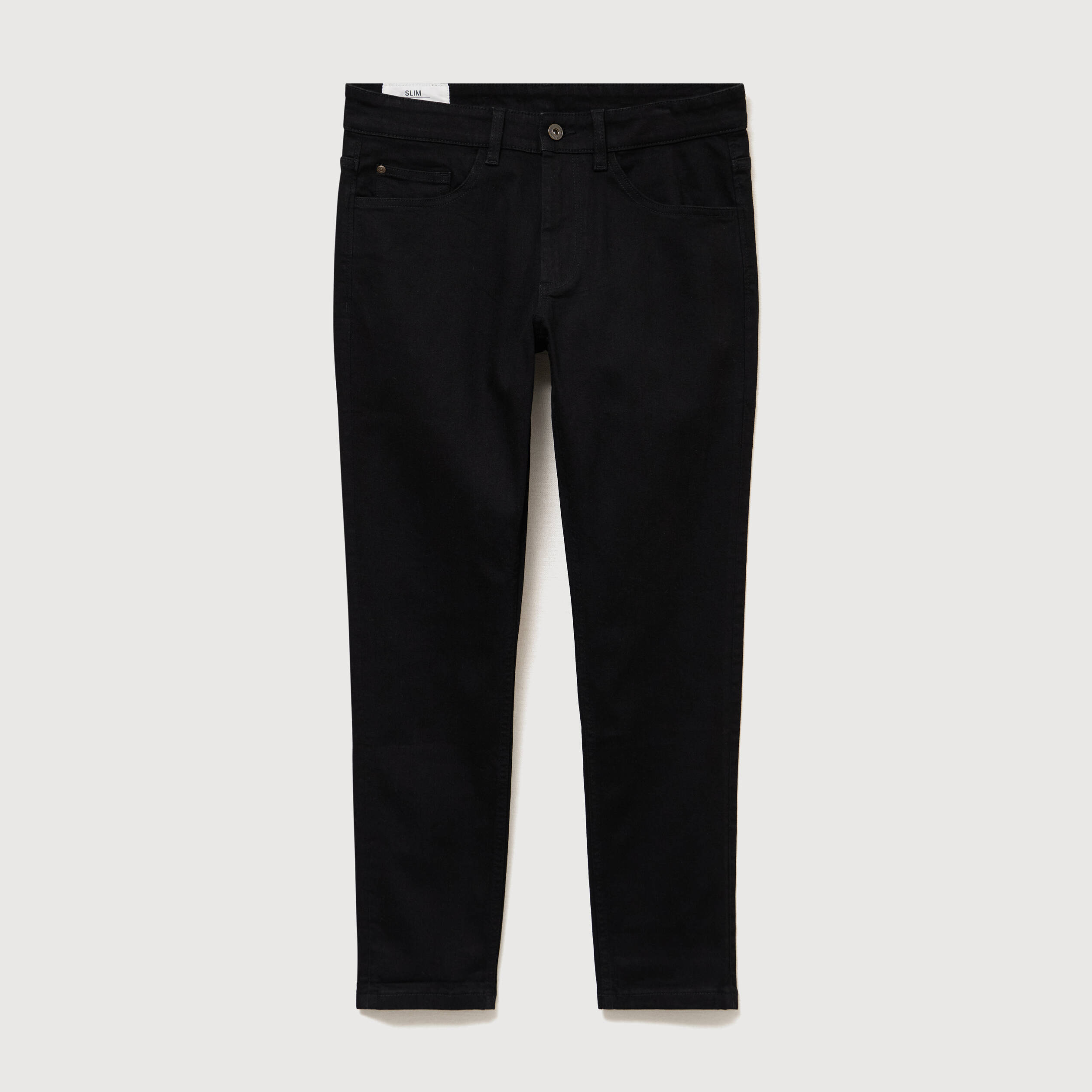 Jeans slim longueur 30 denim noir homme