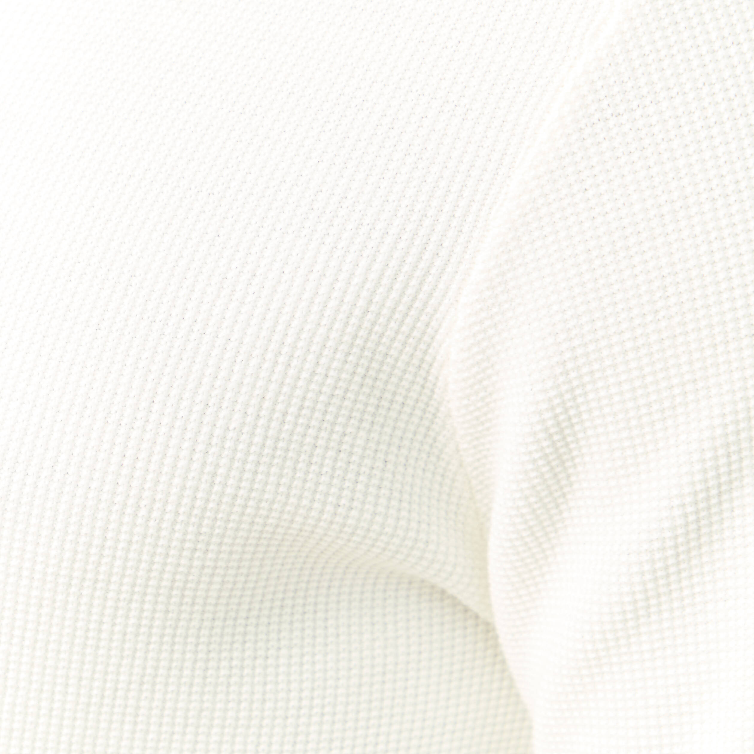 Pull fin col rond manches longues ecru homme