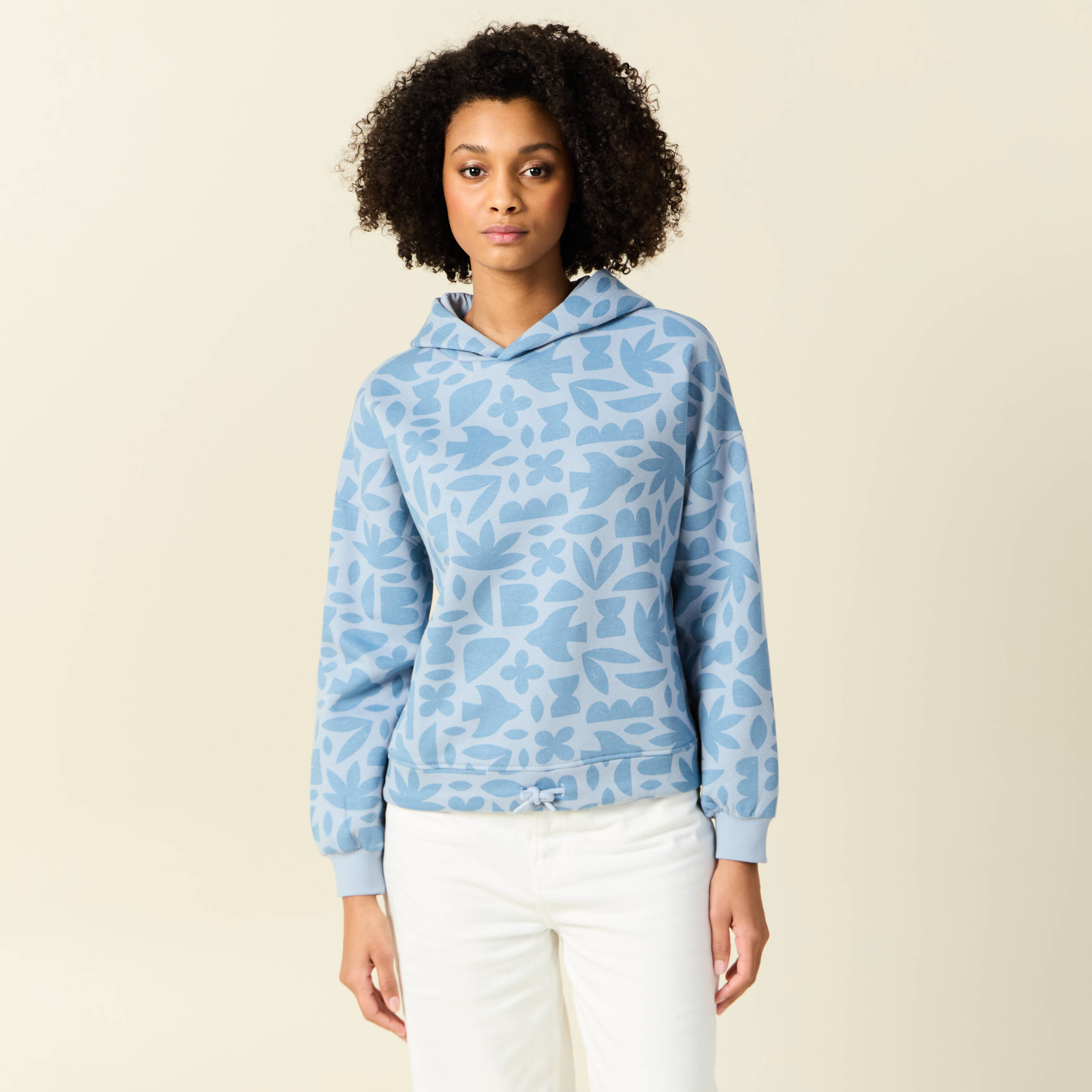 👕 Sweat Femme Hush – Bleu – Graphique Love – Taille S – Occasion
