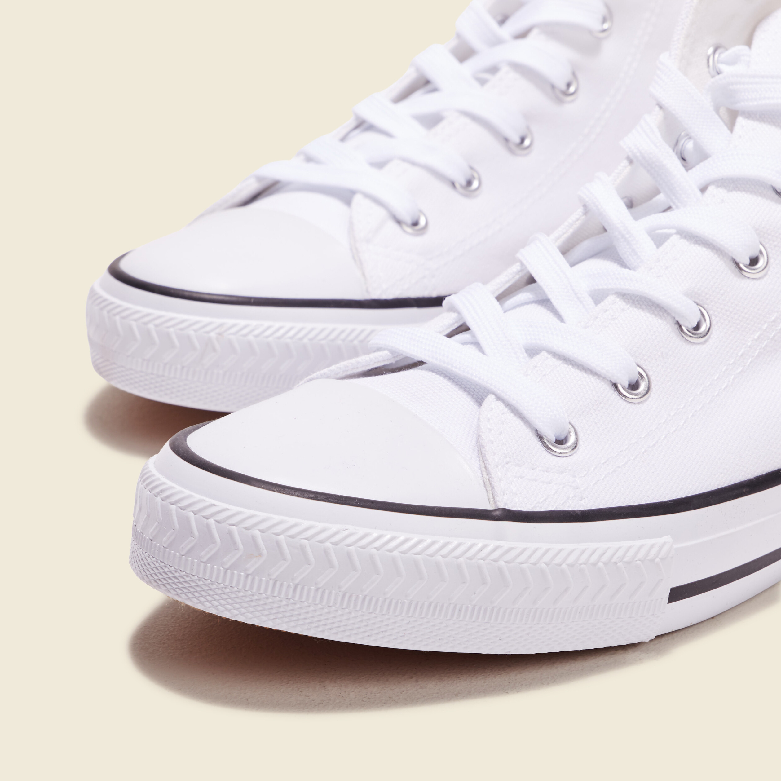 Tennis en cuir blanc Félix pour homme en 48, 49 et 50