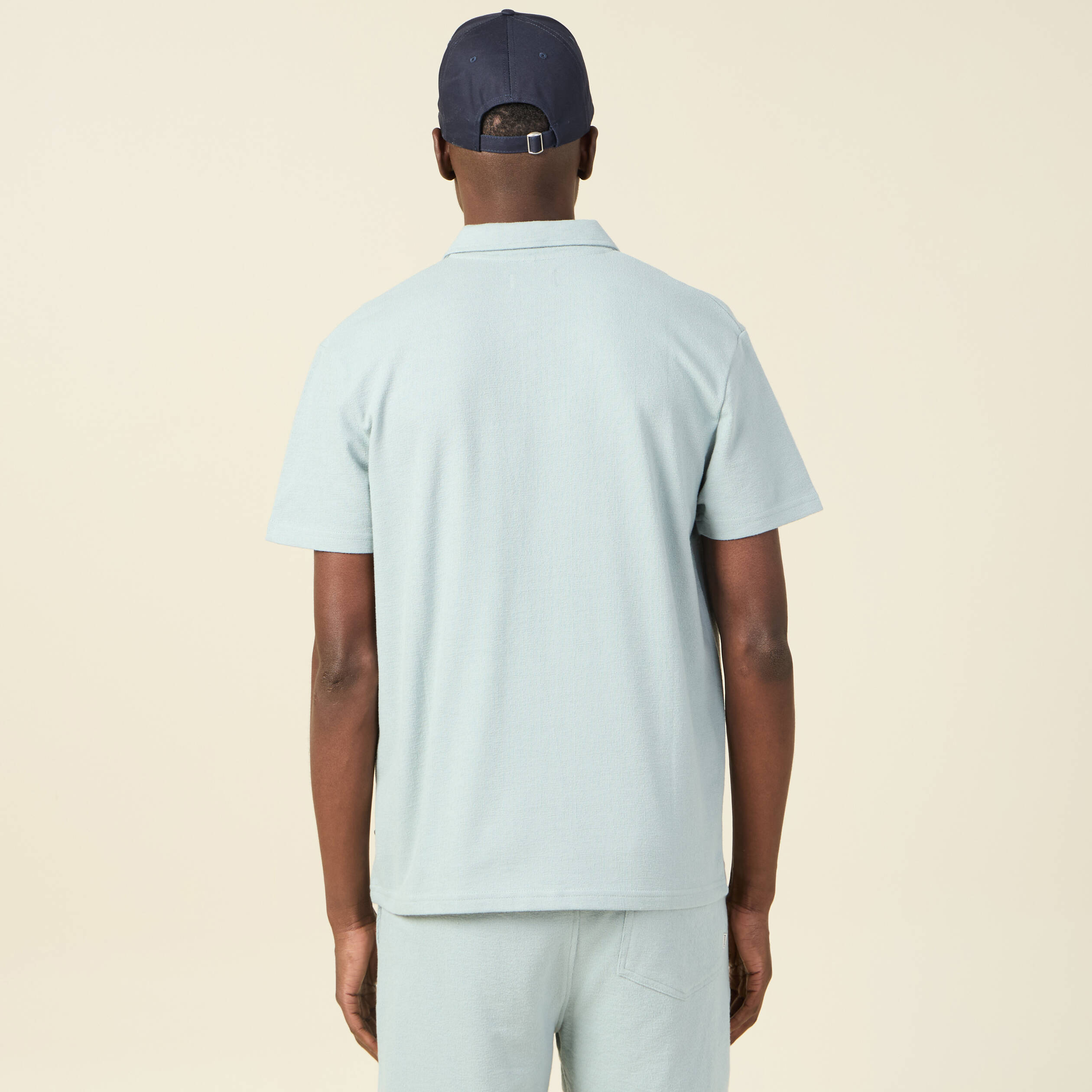 polo manches courtes bleu gris homme Polo manches courtes bleu gris homme