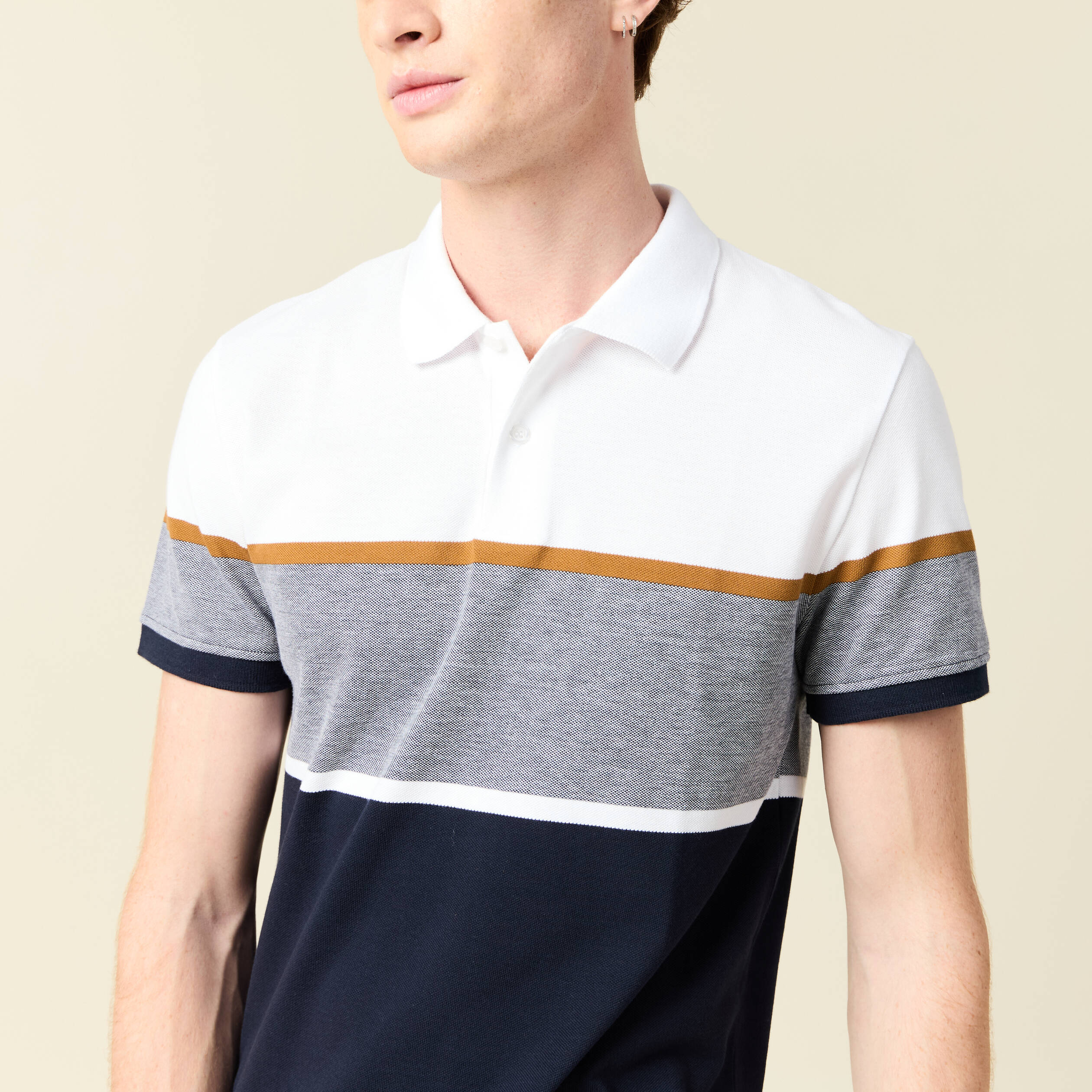polo manches courtes blanc homme Polo manches courtes blanc homme