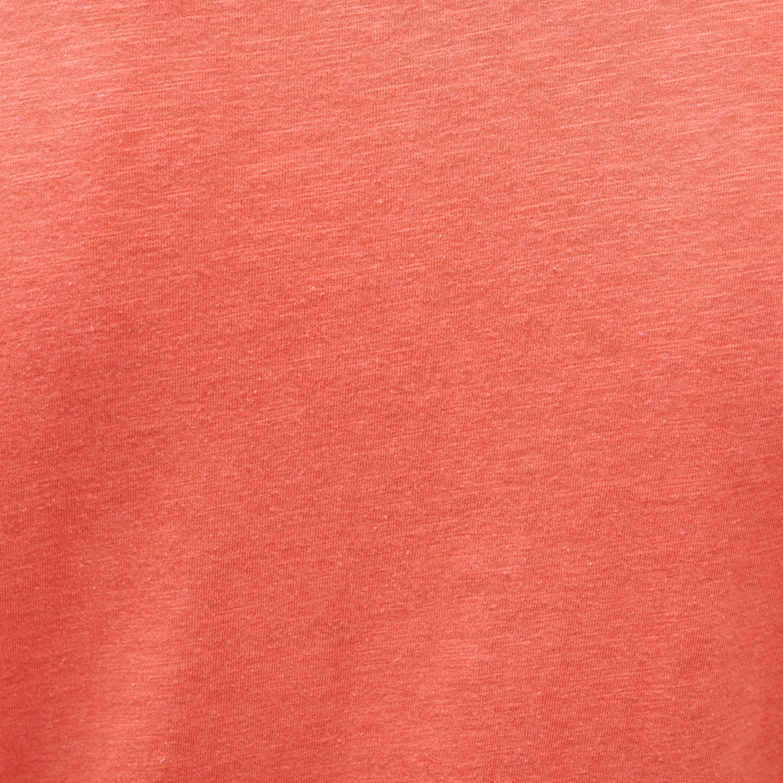 T-shirt manches courtes rouge fonc&eacute; femme